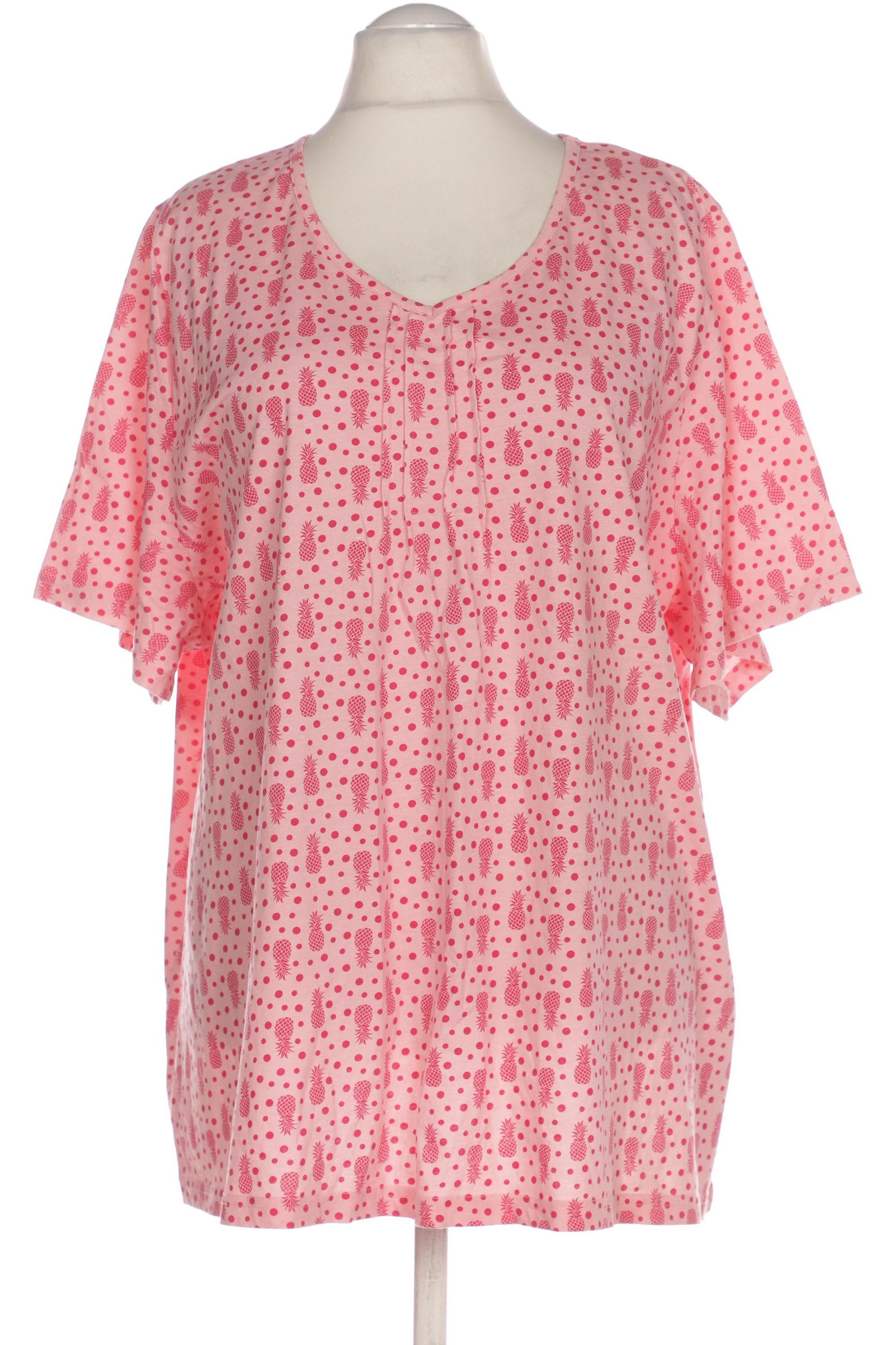 

Ulla Popken Damen T-Shirt, pink