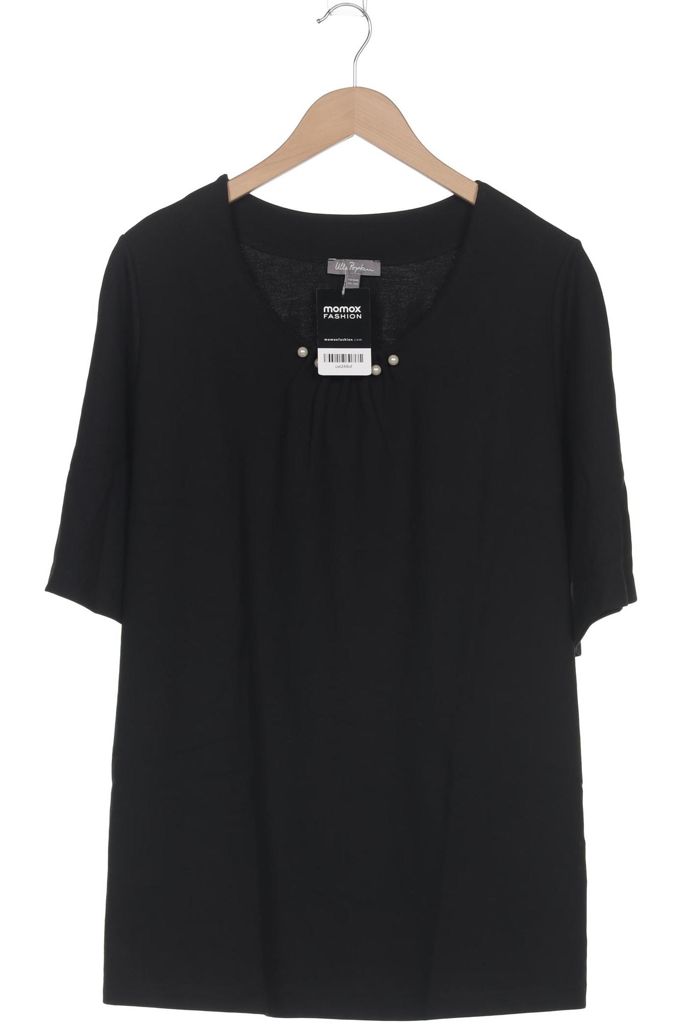 

Ulla Popken Damen T-Shirt, schwarz, Gr. 46