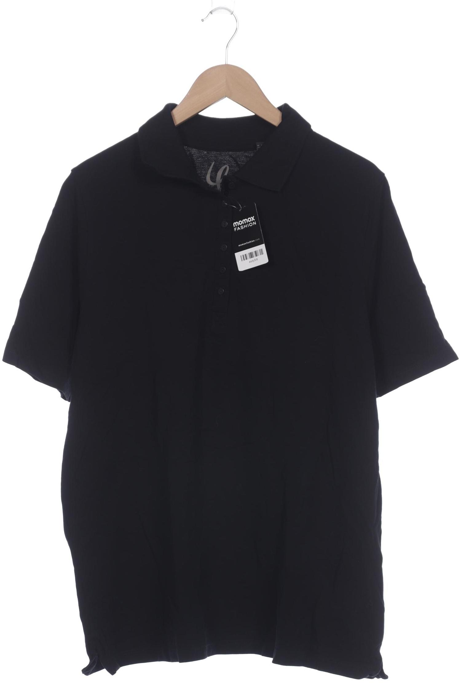 

Ulla Popken Damen Poloshirt, schwarz, Gr. 42