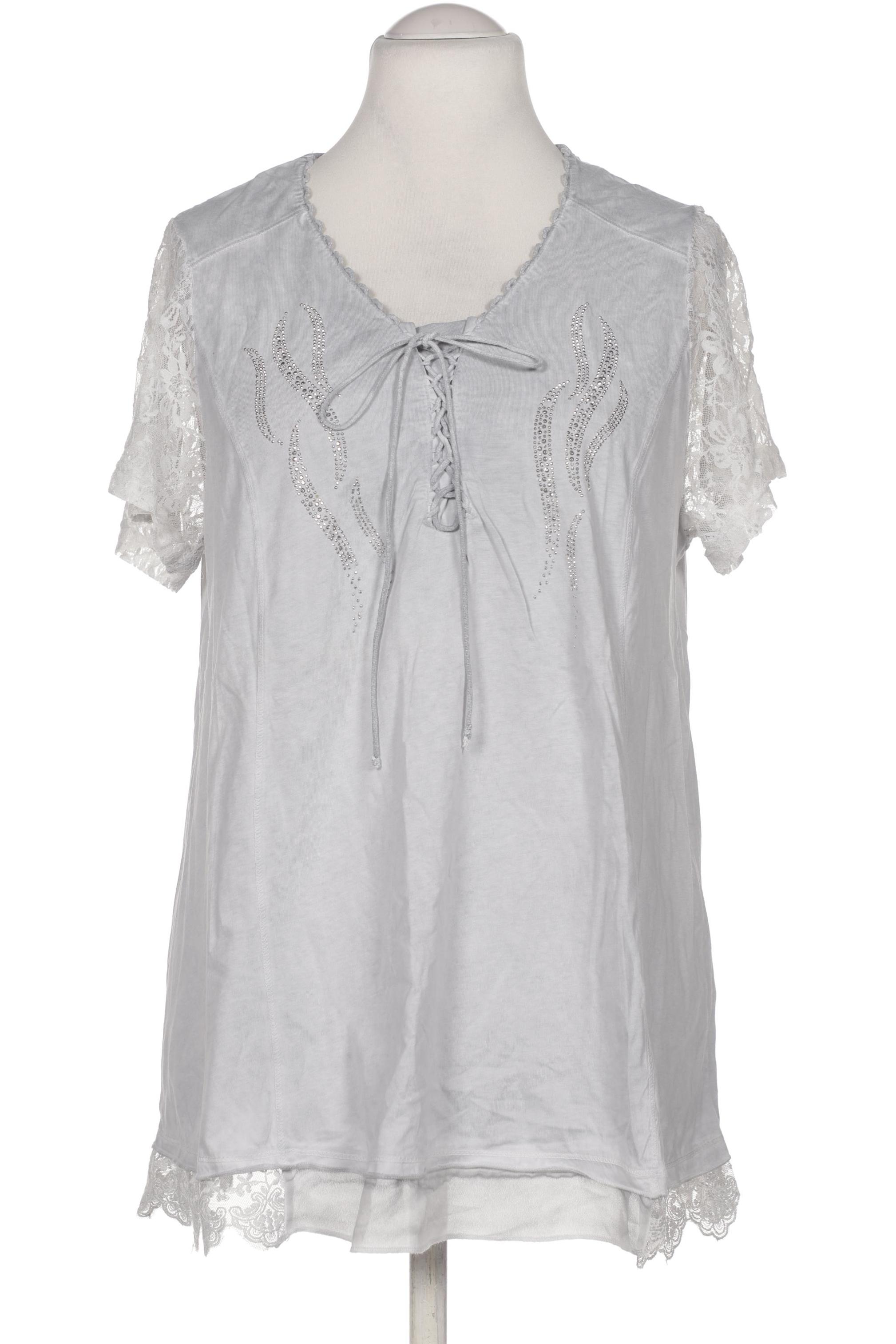 

Ulla Popken Damen Bluse, grau, Gr. 42