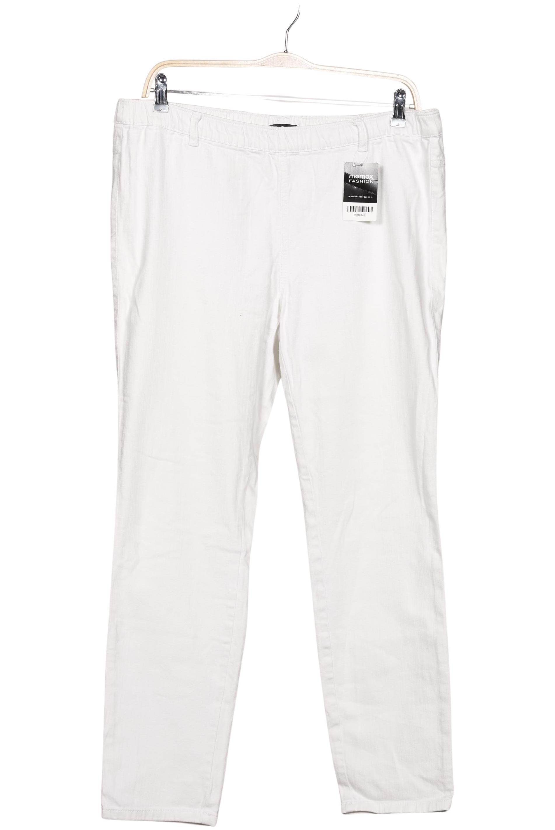 

Ulla Popken Damen Jeans, weiß, Gr. 48