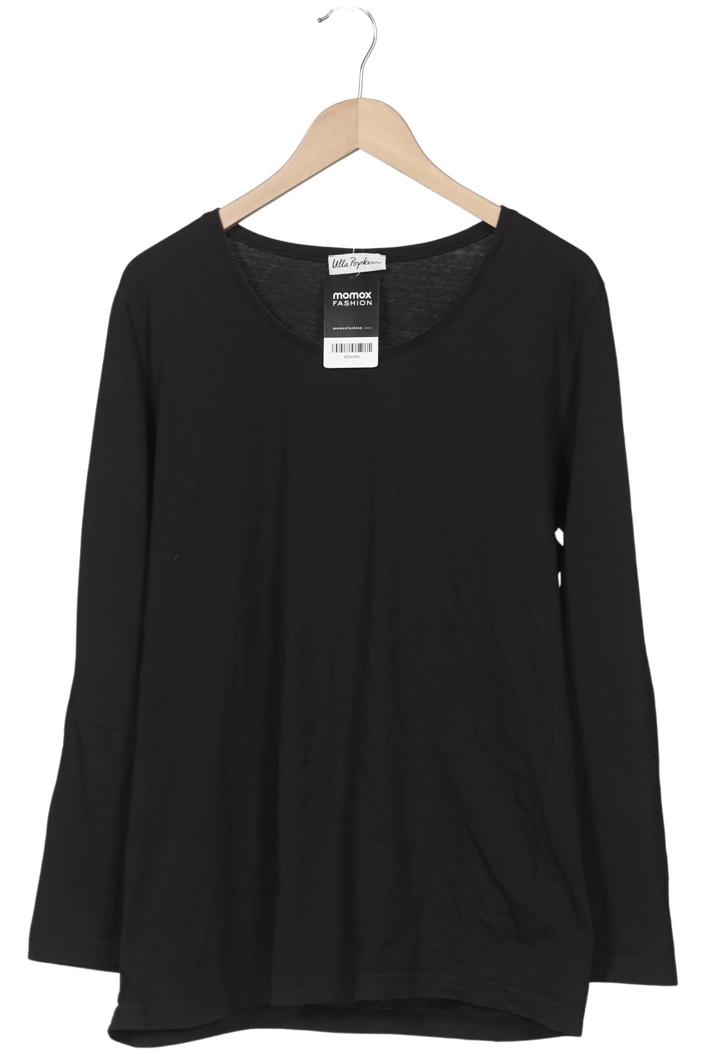

Ulla Popken Damen Langarmshirt, schwarz, Gr. 46