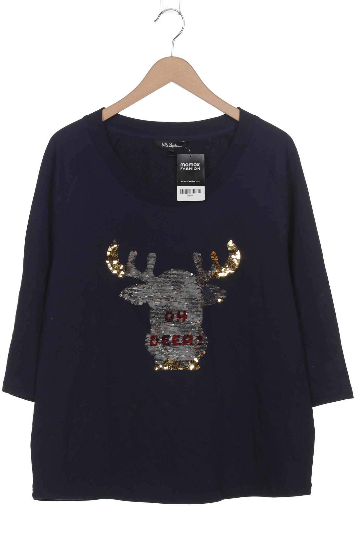 

Ulla Popken Damen Sweatshirt, marineblau, Gr. 42