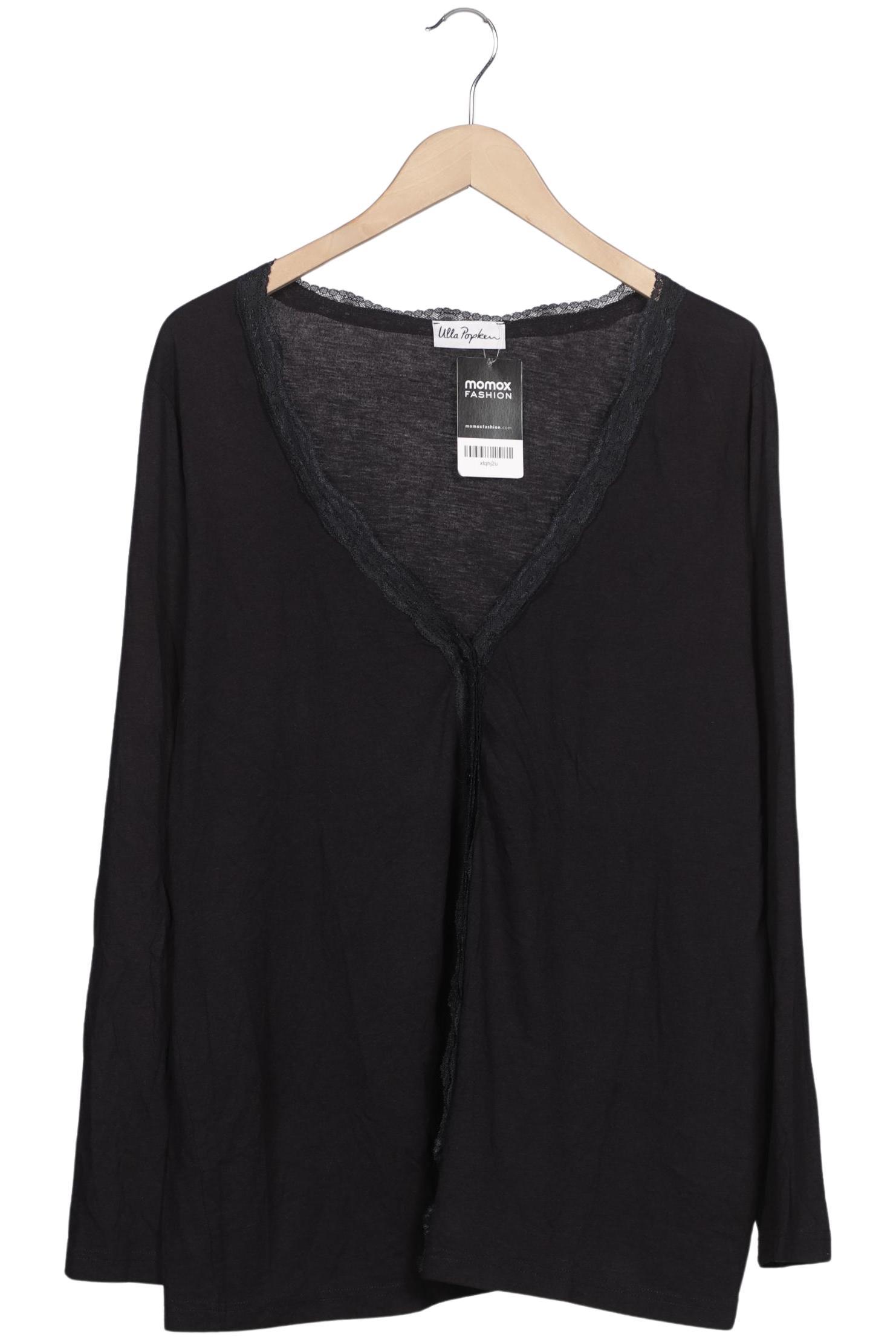 

Ulla Popken Damen Strickjacke, schwarz, Gr. 46