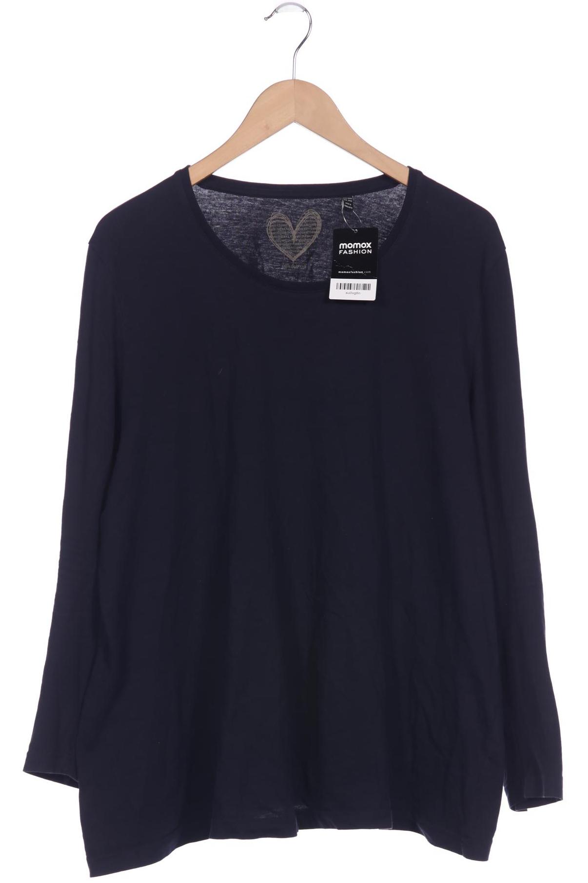 

Ulla Popken Damen Langarmshirt, marineblau, Gr. 50