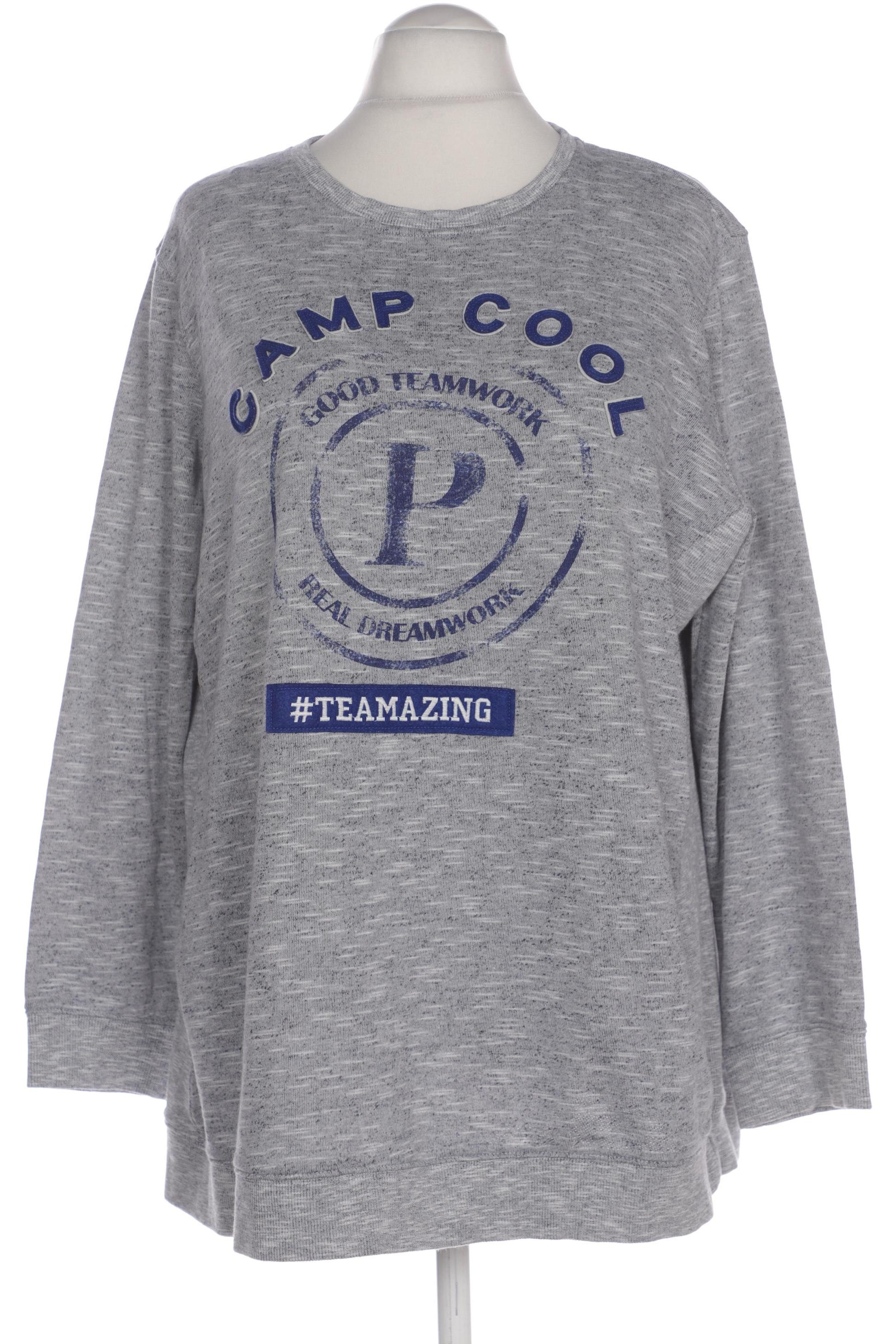 

Ulla Popken Damen Sweatshirt, grau, Gr. 52
