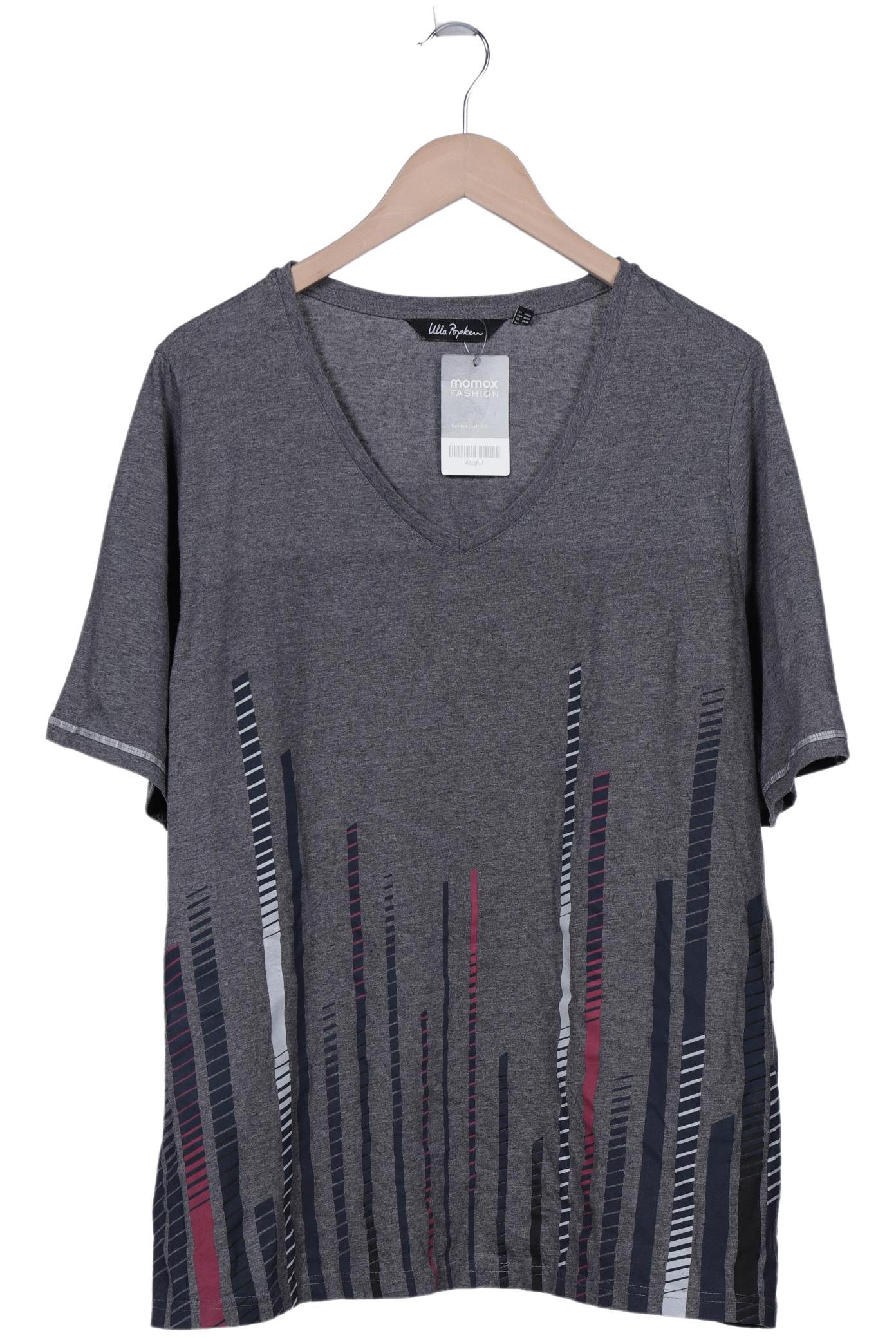 

Ulla Popken Damen T-Shirt, grau, Gr. 50