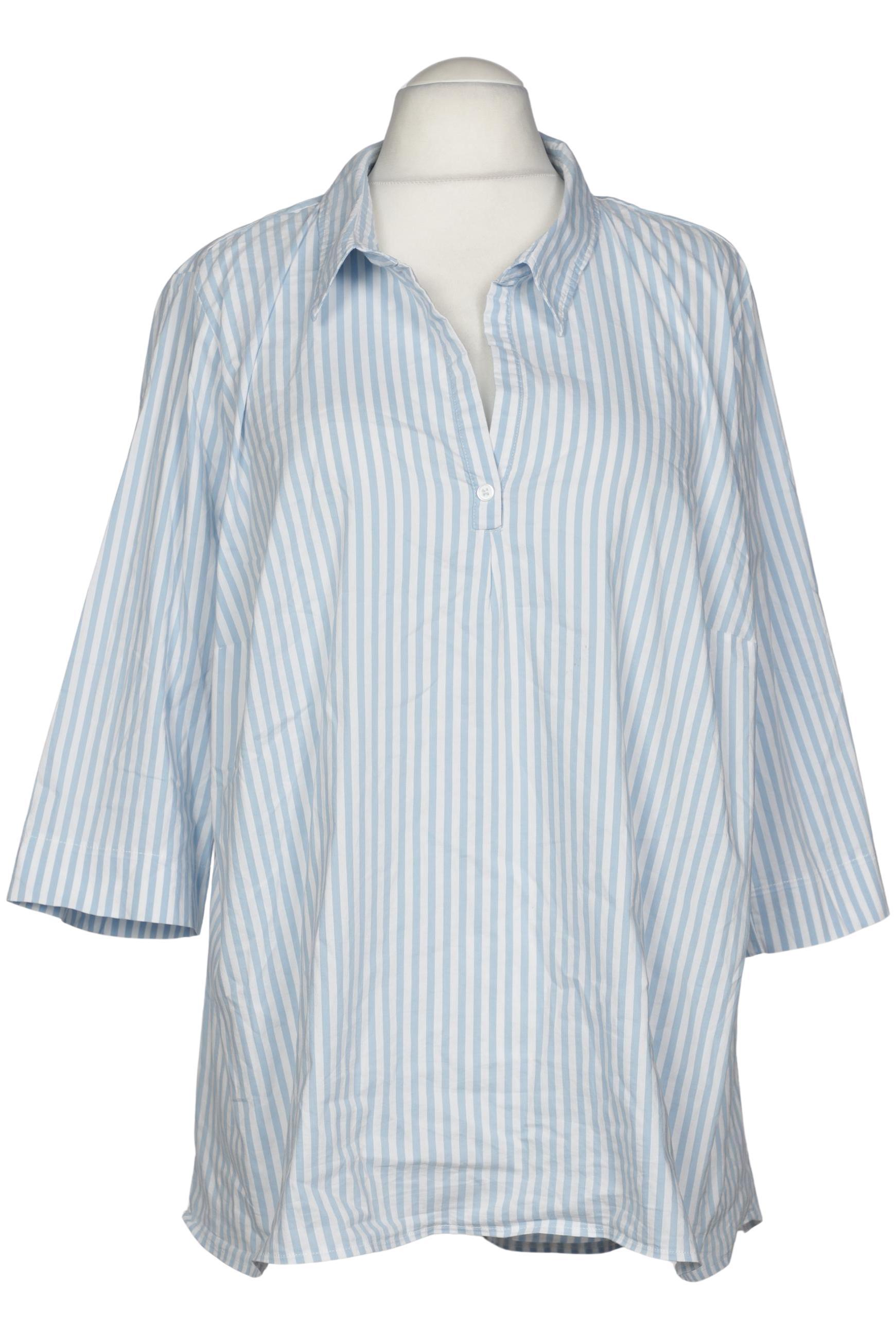 

Ulla Popken Damen Bluse, blau, Gr. 52