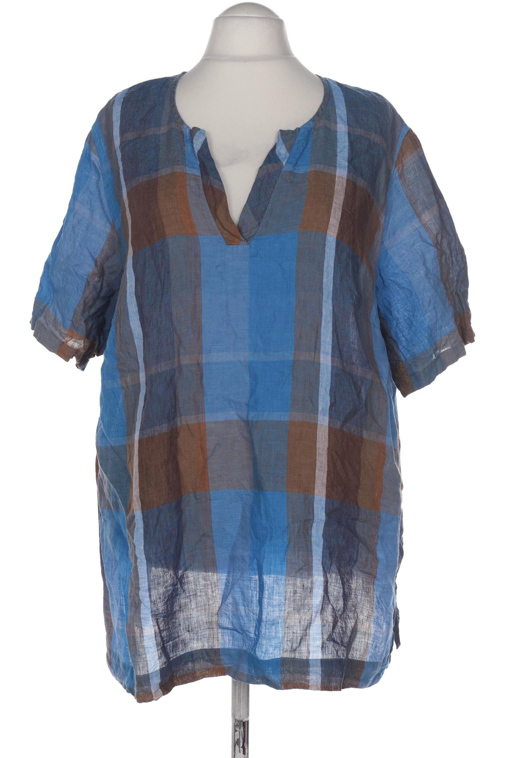 

Ulla Popken Damen Bluse, blau, Gr. 54