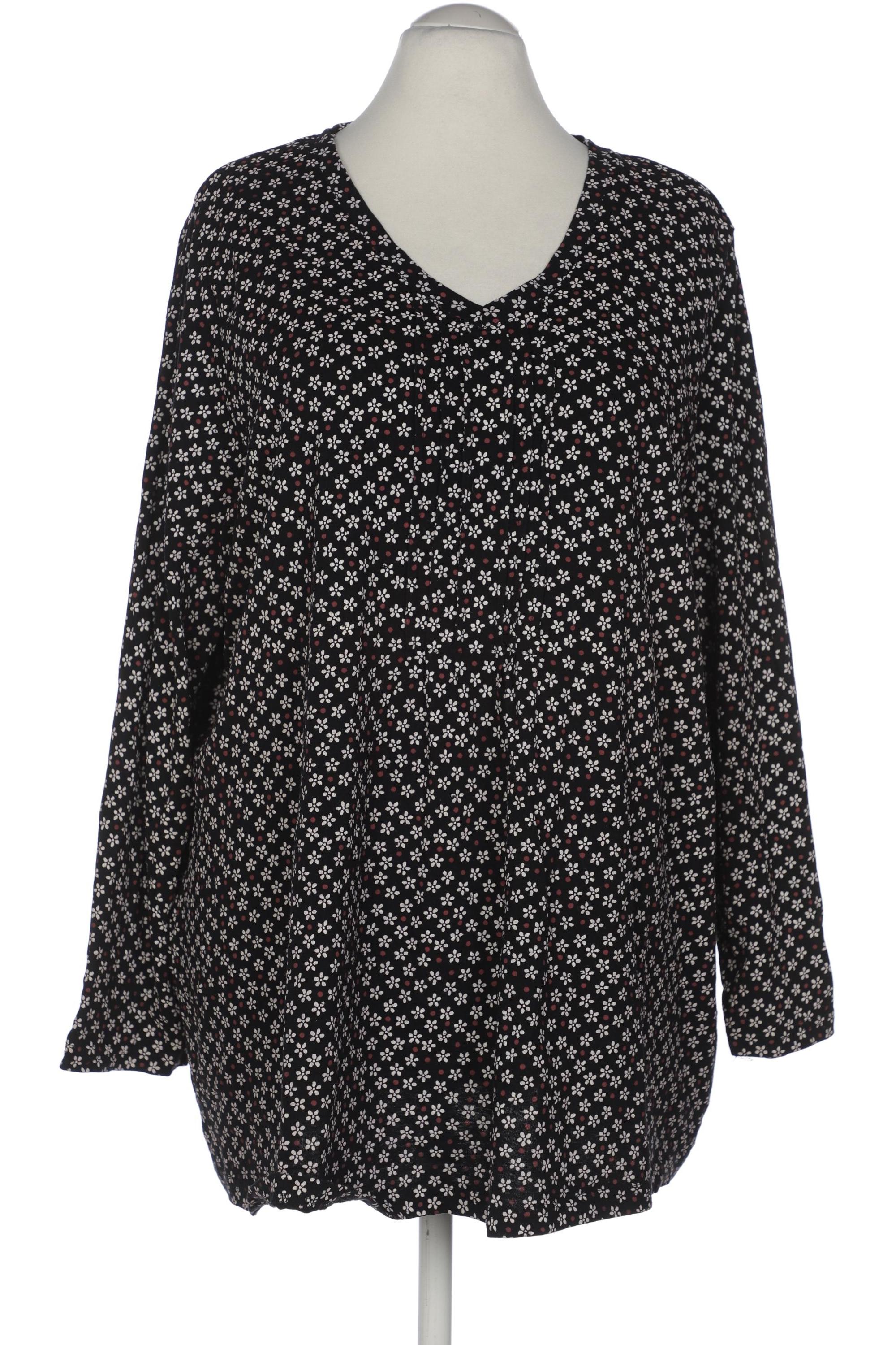 

Ulla Popken Damen Langarmshirt, schwarz, Gr. 54