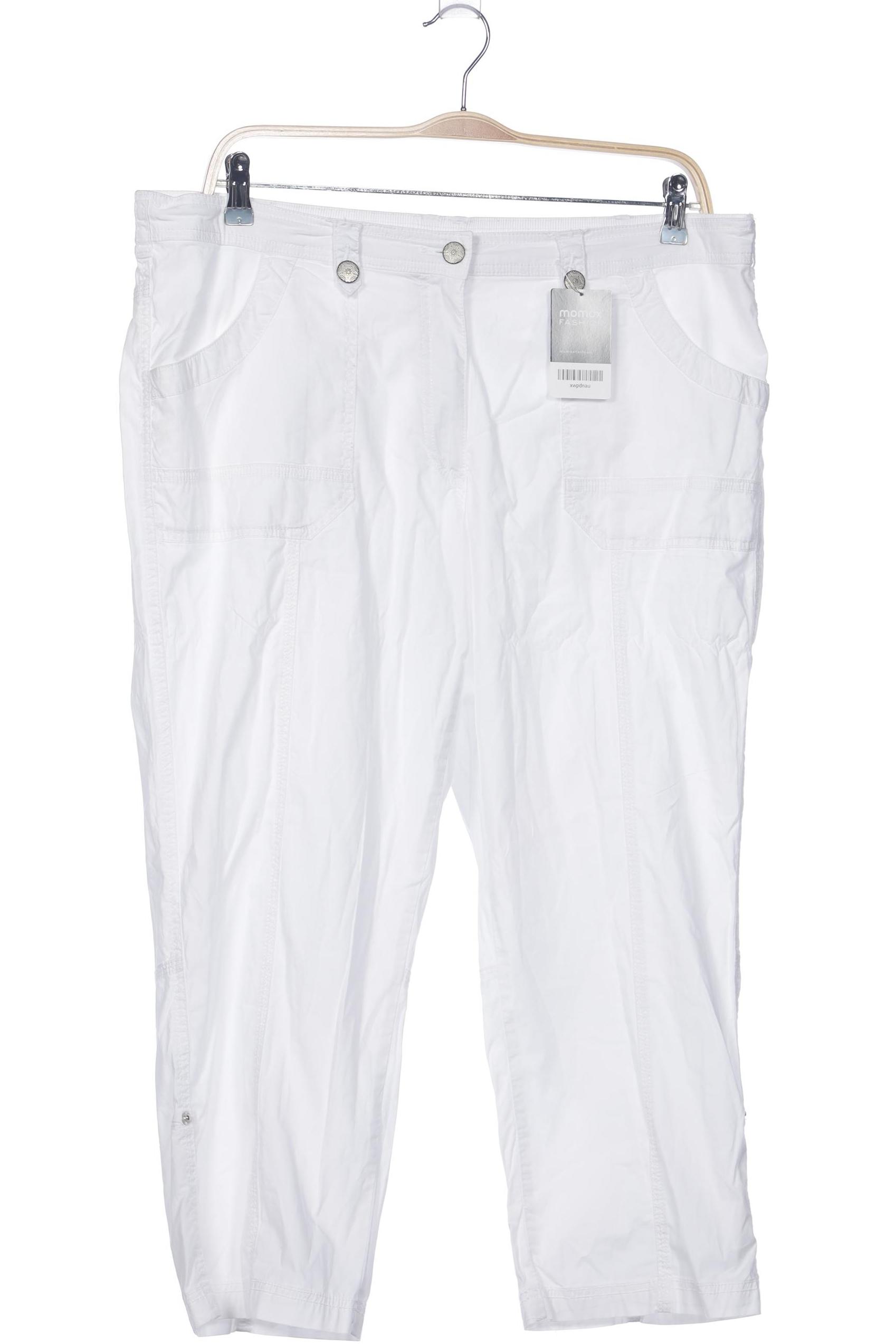

Ulla Popken Damen Stoffhose, weiß, Gr. 48