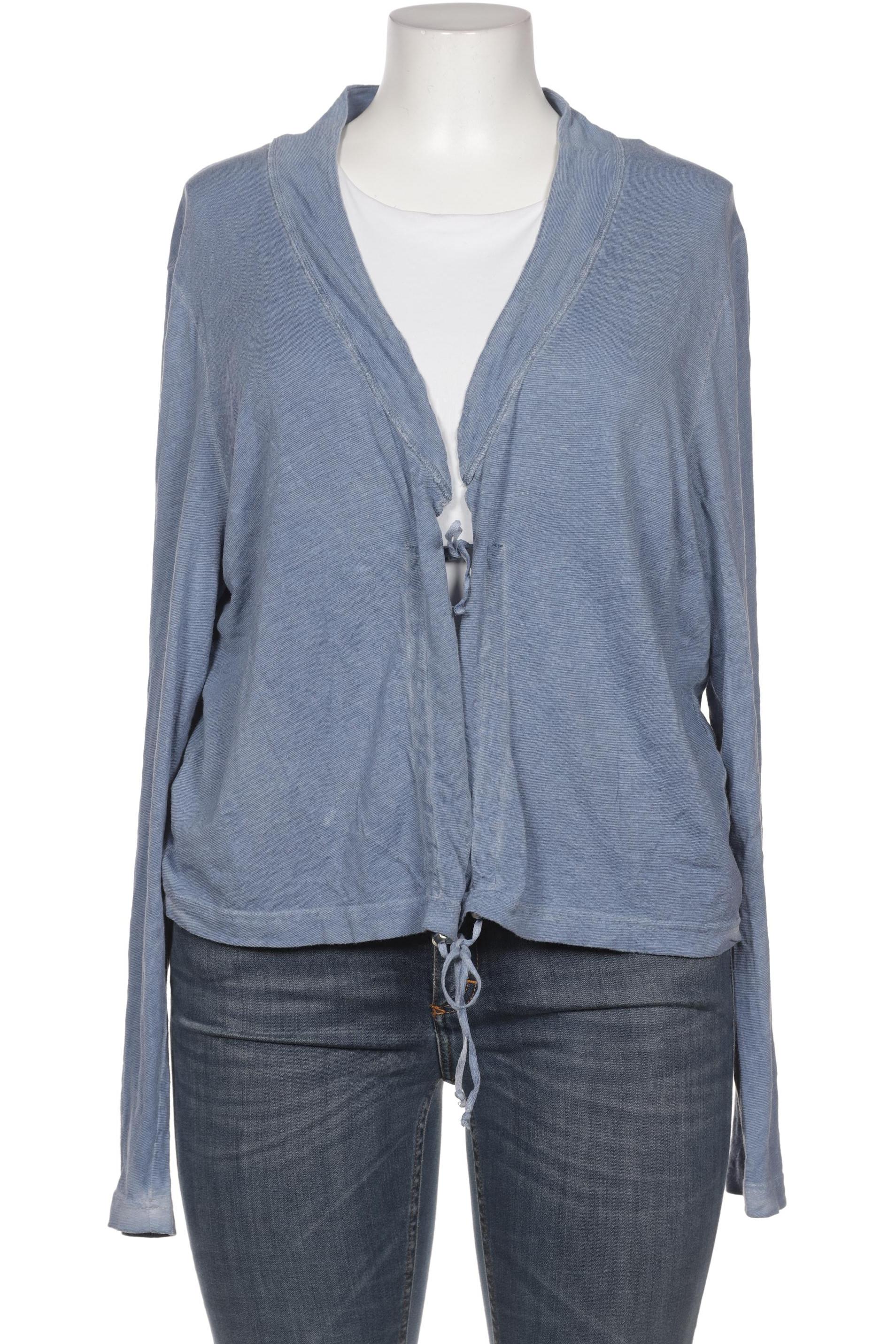 

Ulla Popken Damen Strickjacke, blau, Gr. 46