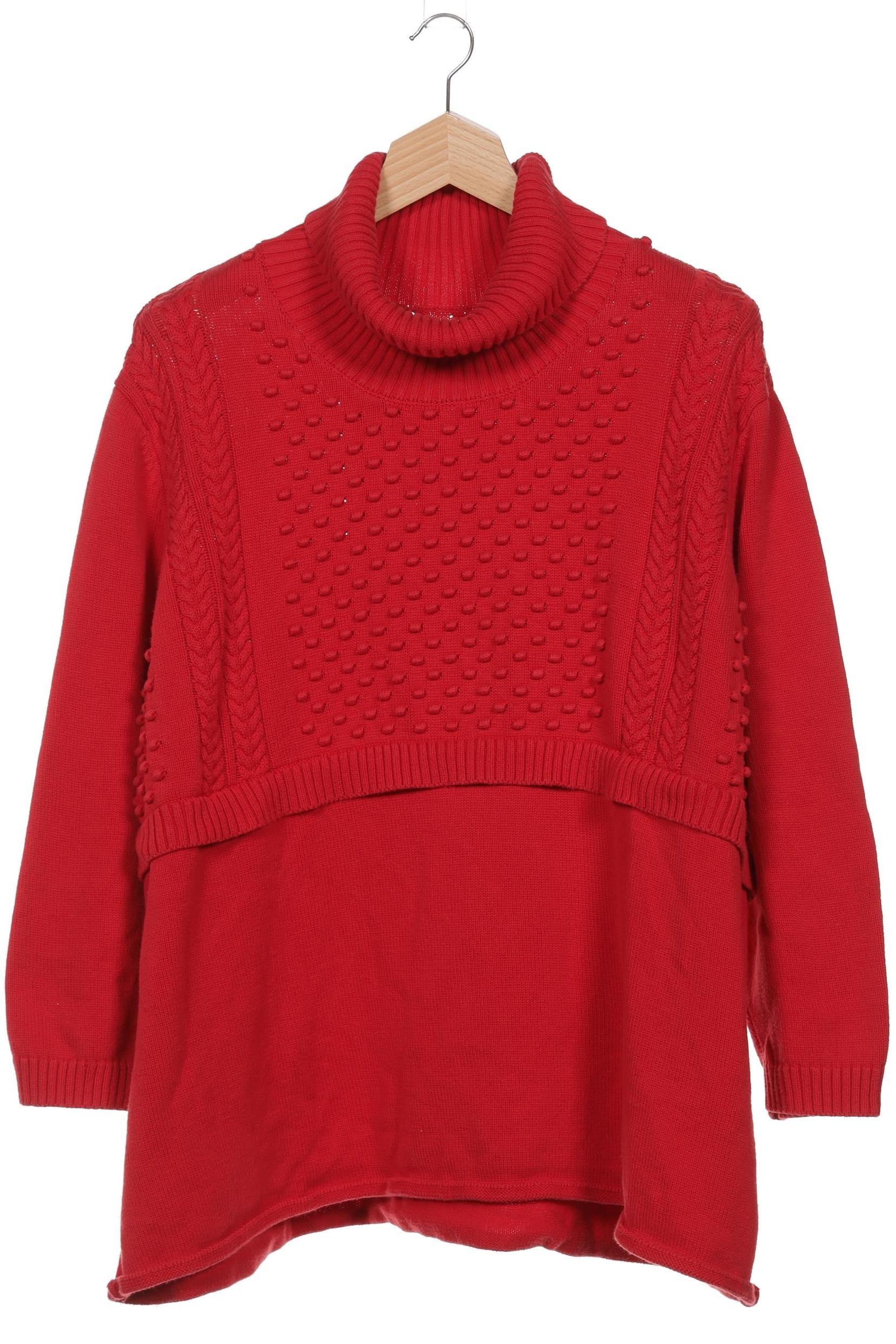 

Ulla Popken Damen Pullover, rot, Gr. 48