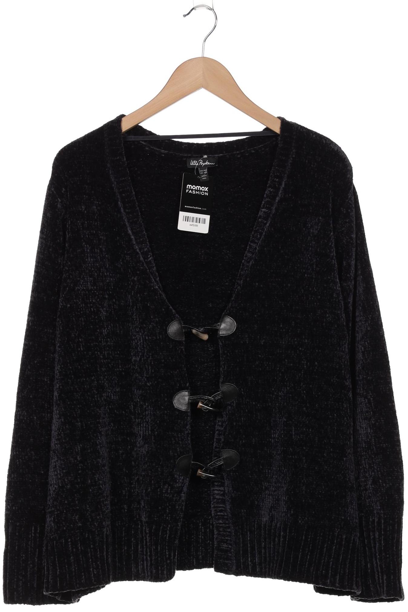 

Ulla Popken Damen Strickjacke, schwarz, Gr. 46