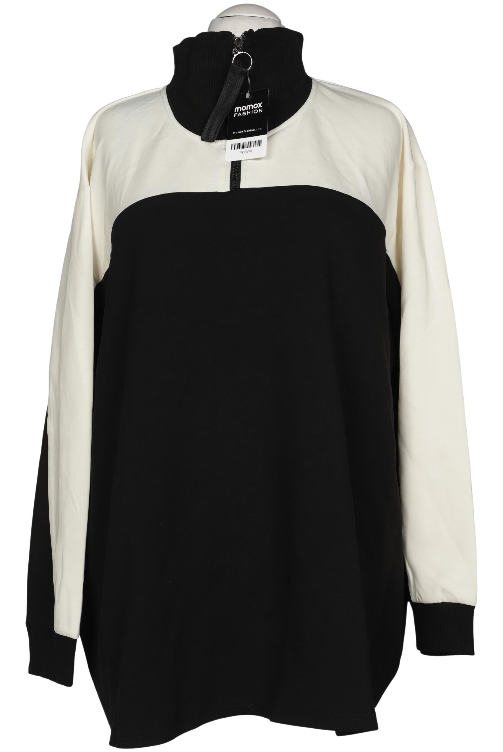 

Ulla Popken Damen Sweatshirt, schwarz, Gr. 58
