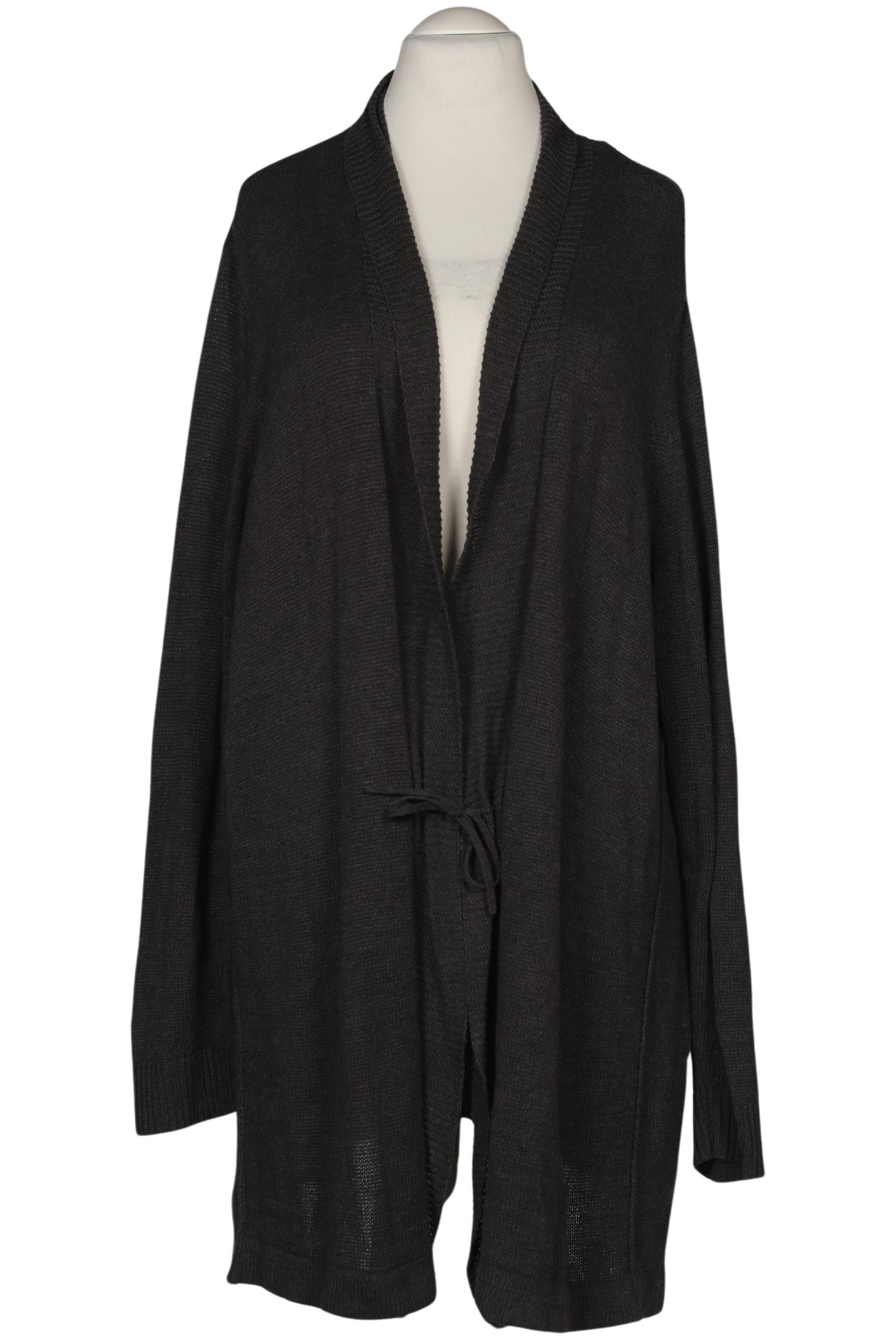 

Ulla Popken Damen Strickjacke, grau, Gr. 58