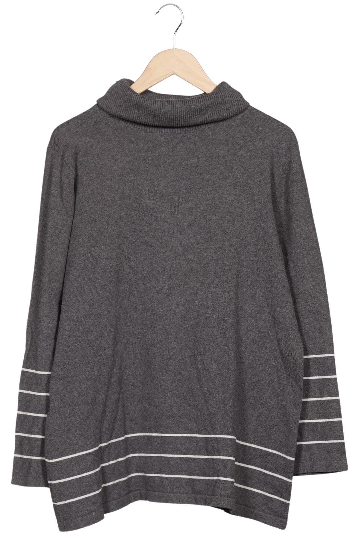 

Ulla Popken Damen Pullover, grau, Gr. 46