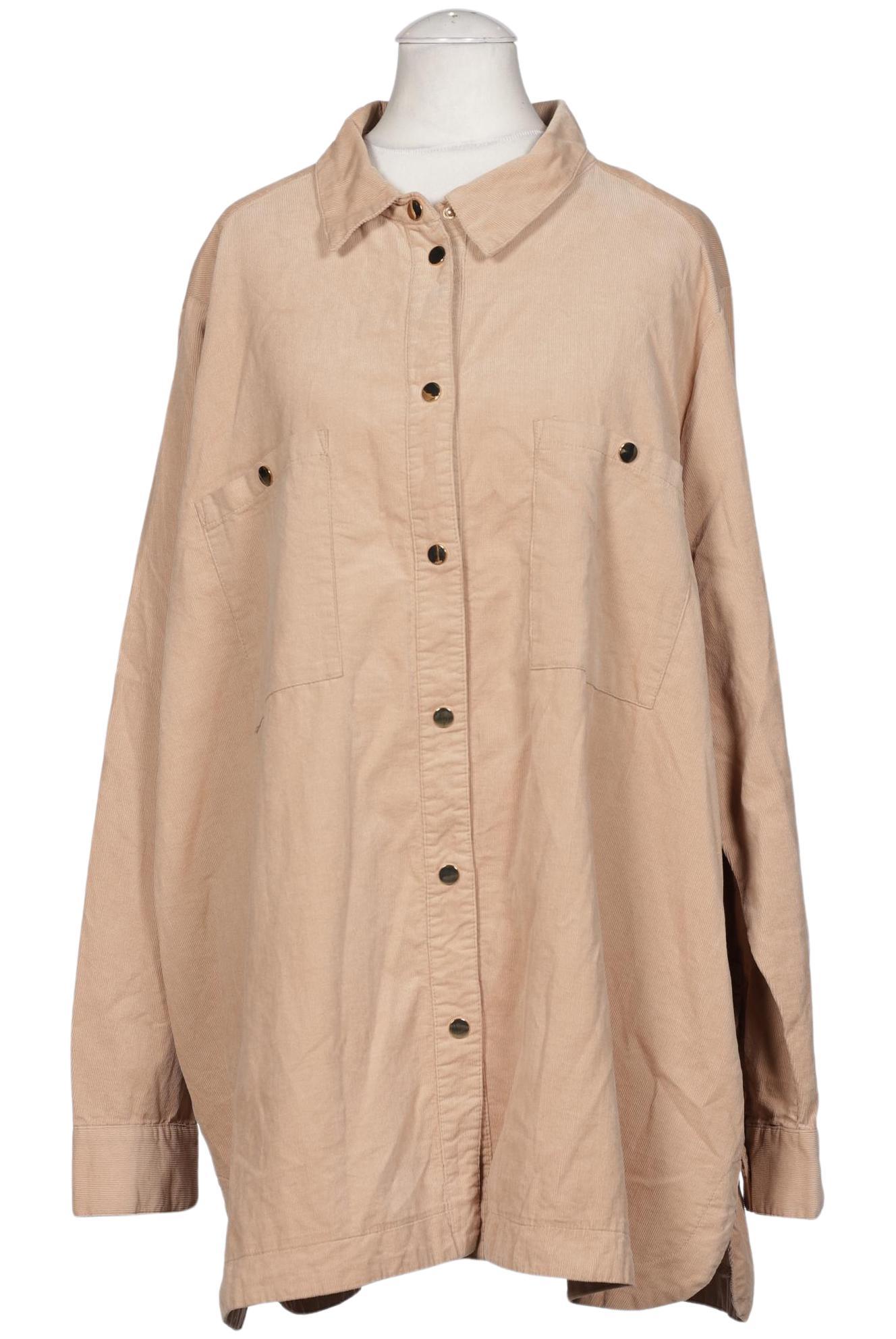 

Ulla Popken Damen Bluse, beige, Gr. 50