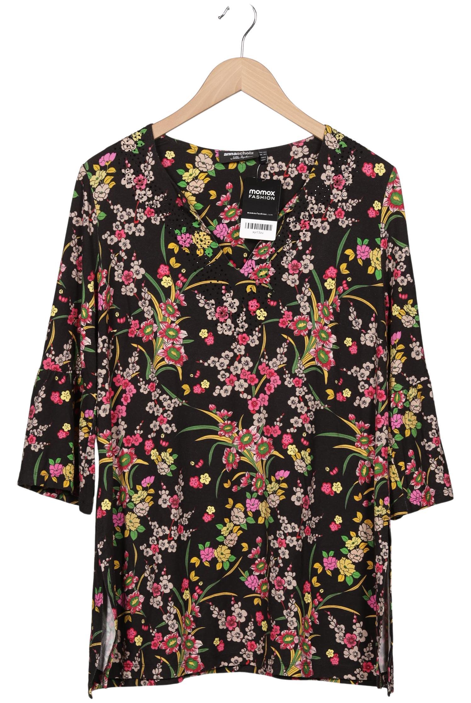 

Ulla Popken Damen Langarmshirt, schwarz, Gr. 42