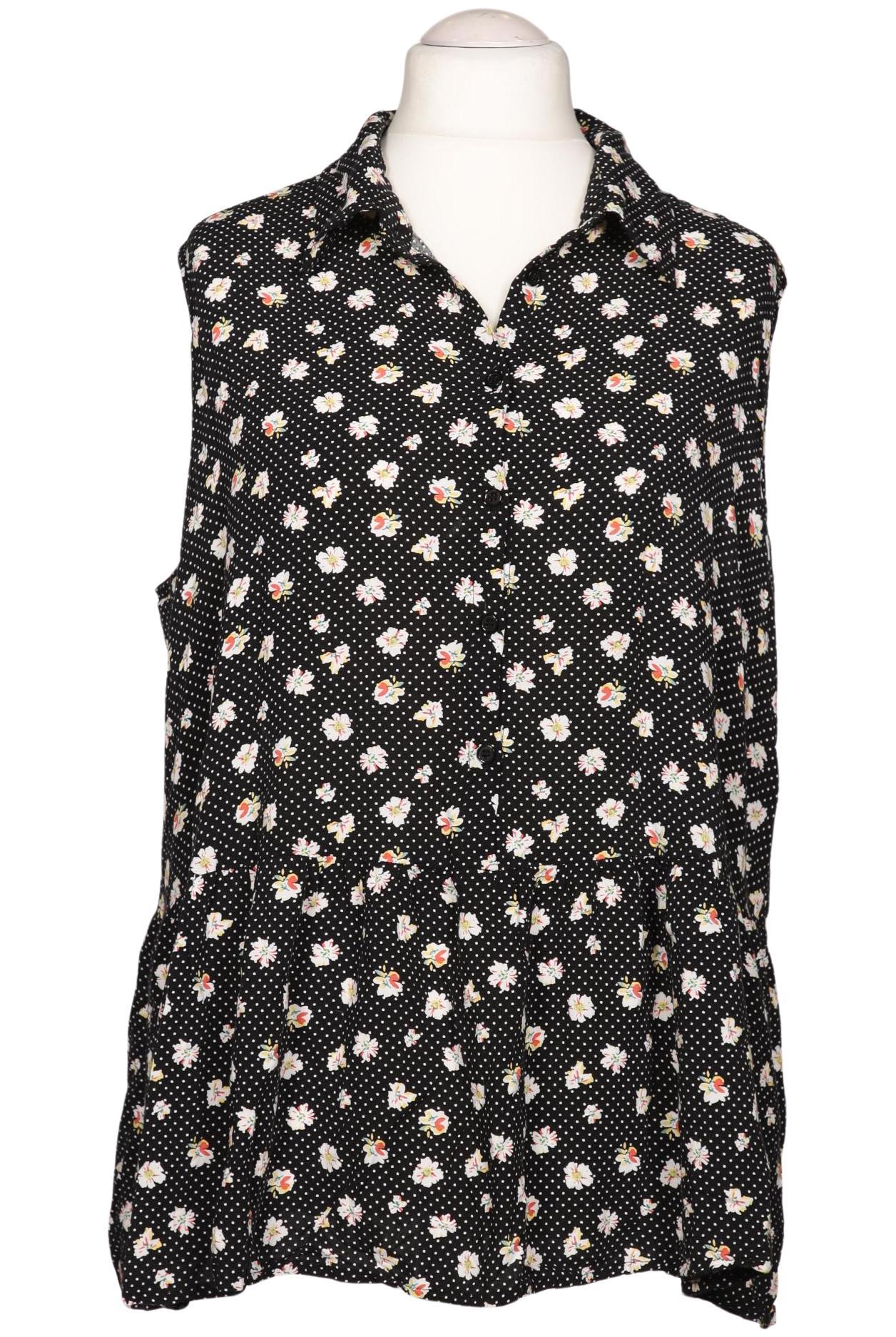 

Ulla Popken Damen Bluse, schwarz, Gr. 50
