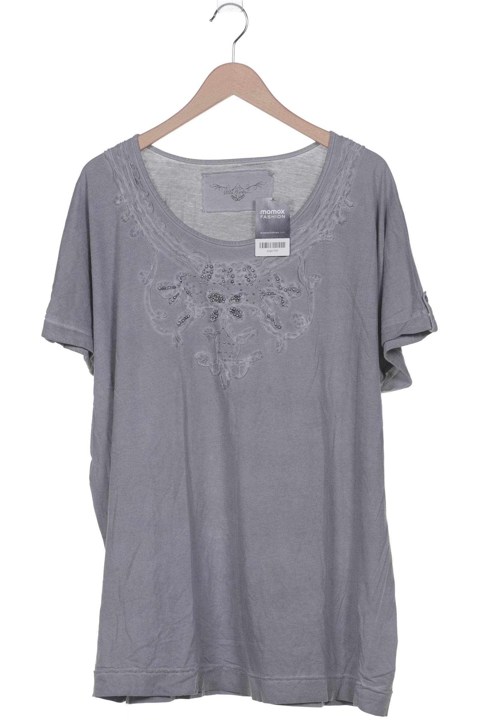 

Ulla Popken Damen T-Shirt, grau, Gr. 50