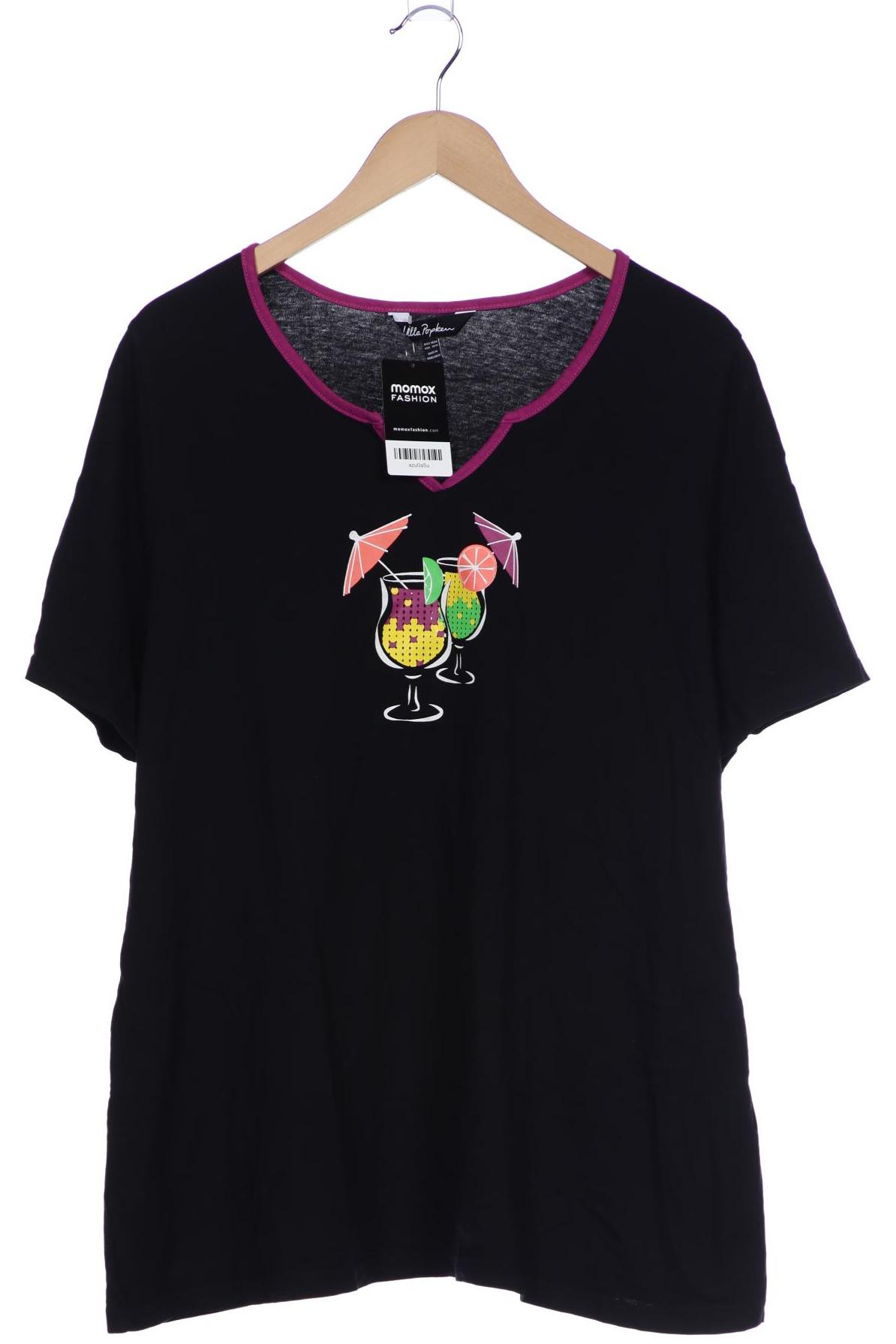 

Ulla Popken Damen T-Shirt, schwarz, Gr. 46
