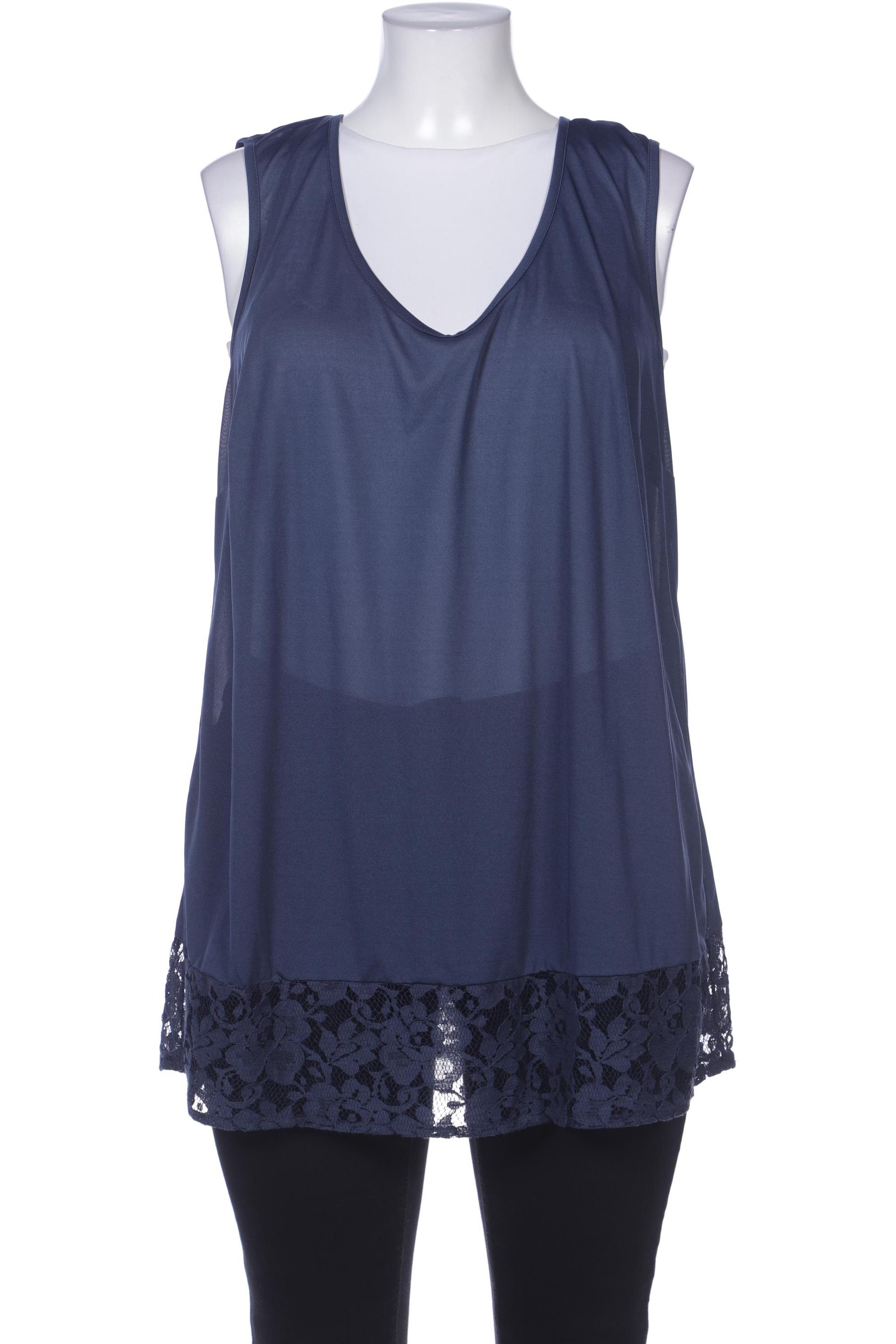 

Ulla Popken Damen Top, marineblau, Gr. 46