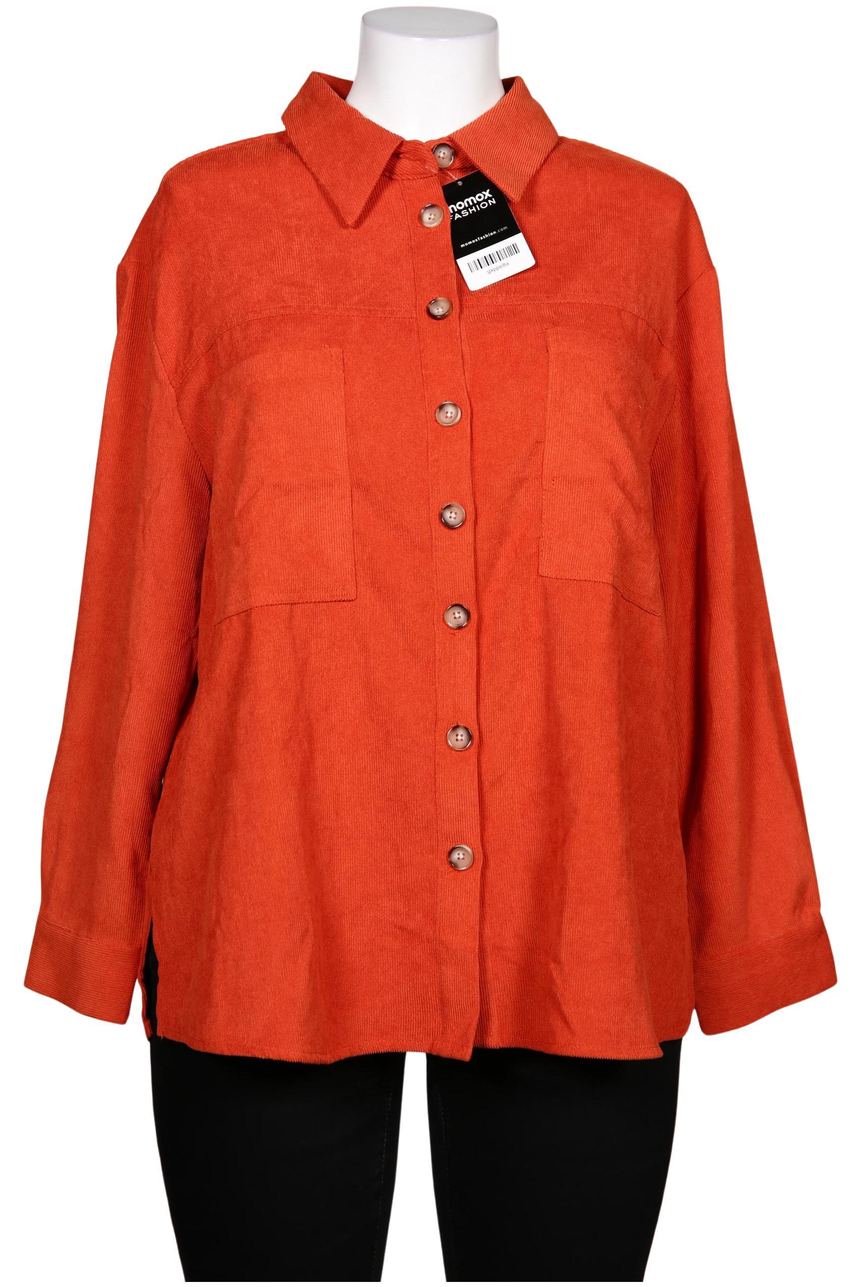

Ulla Popken Damen Bluse, orange, Gr. 46