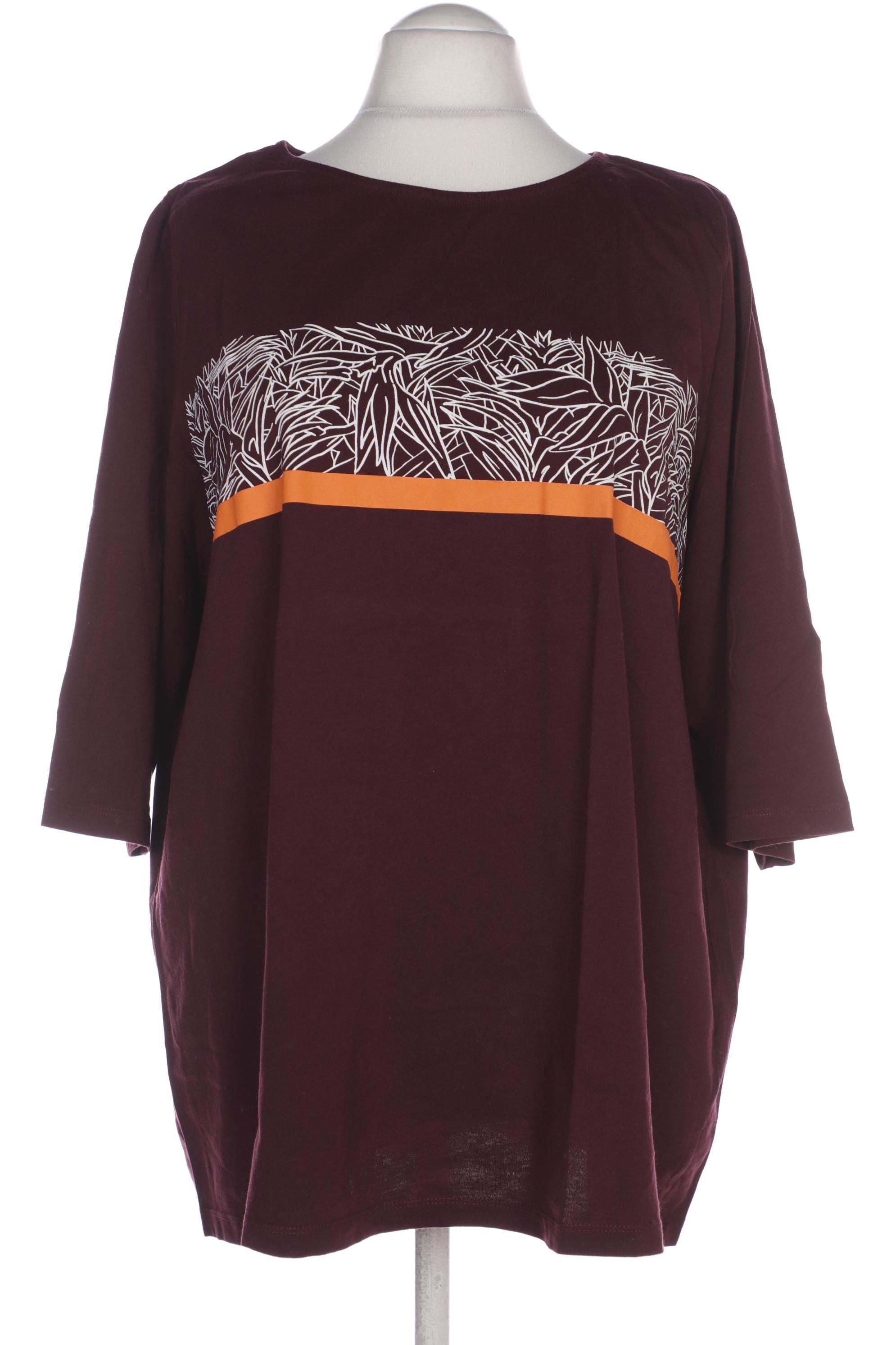 

Ulla Popken Damen T-Shirt, bordeaux, Gr. 54