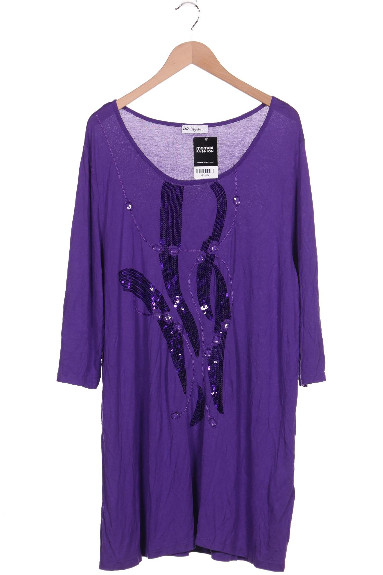 

Ulla Popken Damen Langarmshirt, flieder, Gr. 50