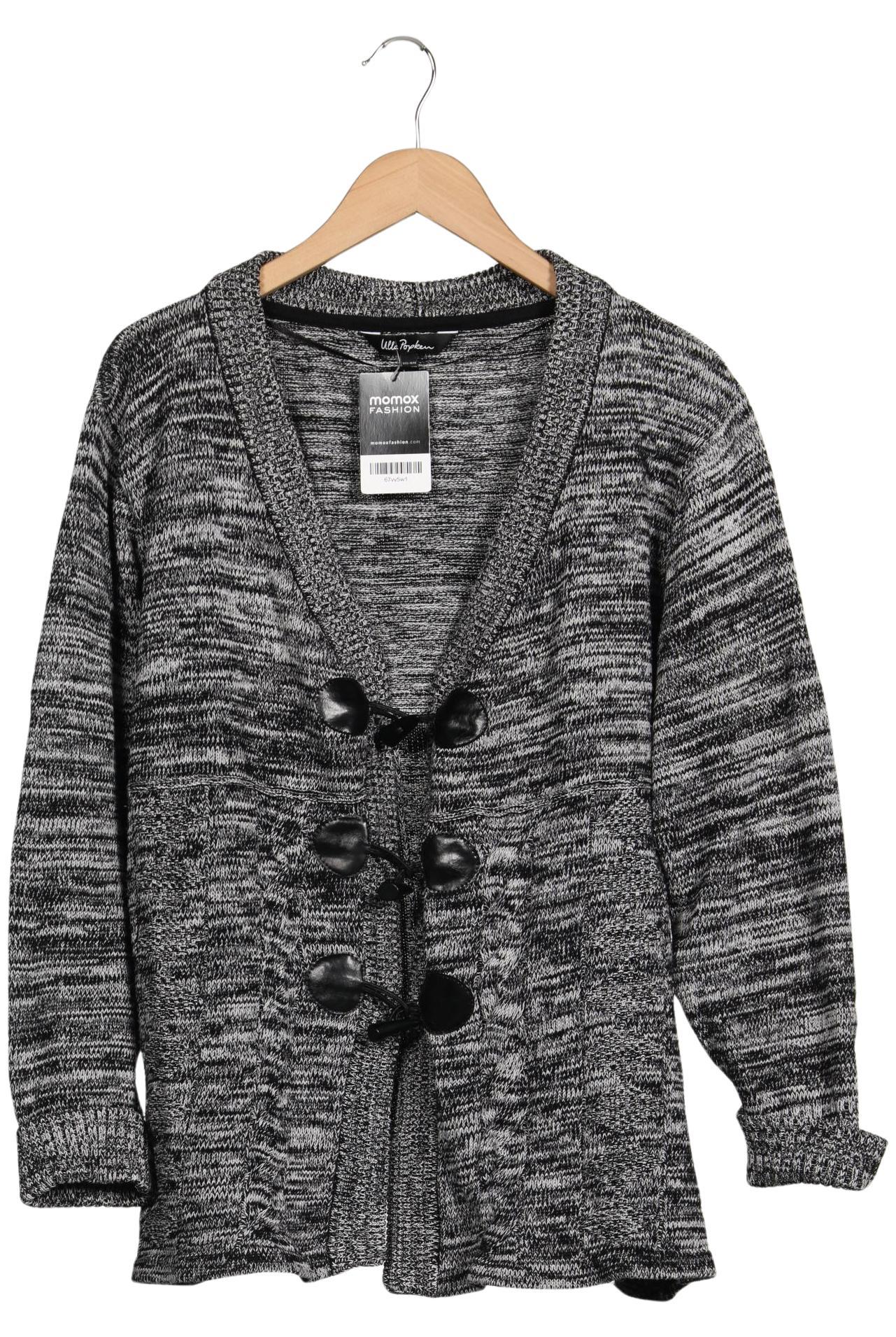 

Ulla Popken Damen Strickjacke, grau, Gr. 46