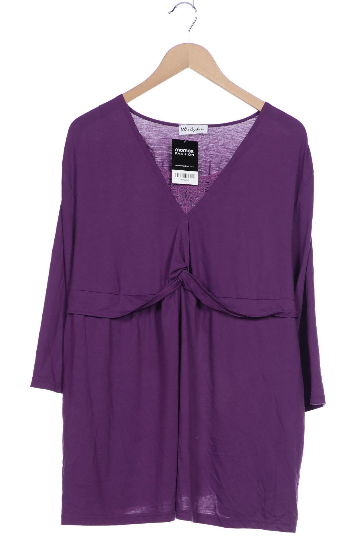 

Ulla Popken Damen Langarmshirt, flieder, Gr. 50