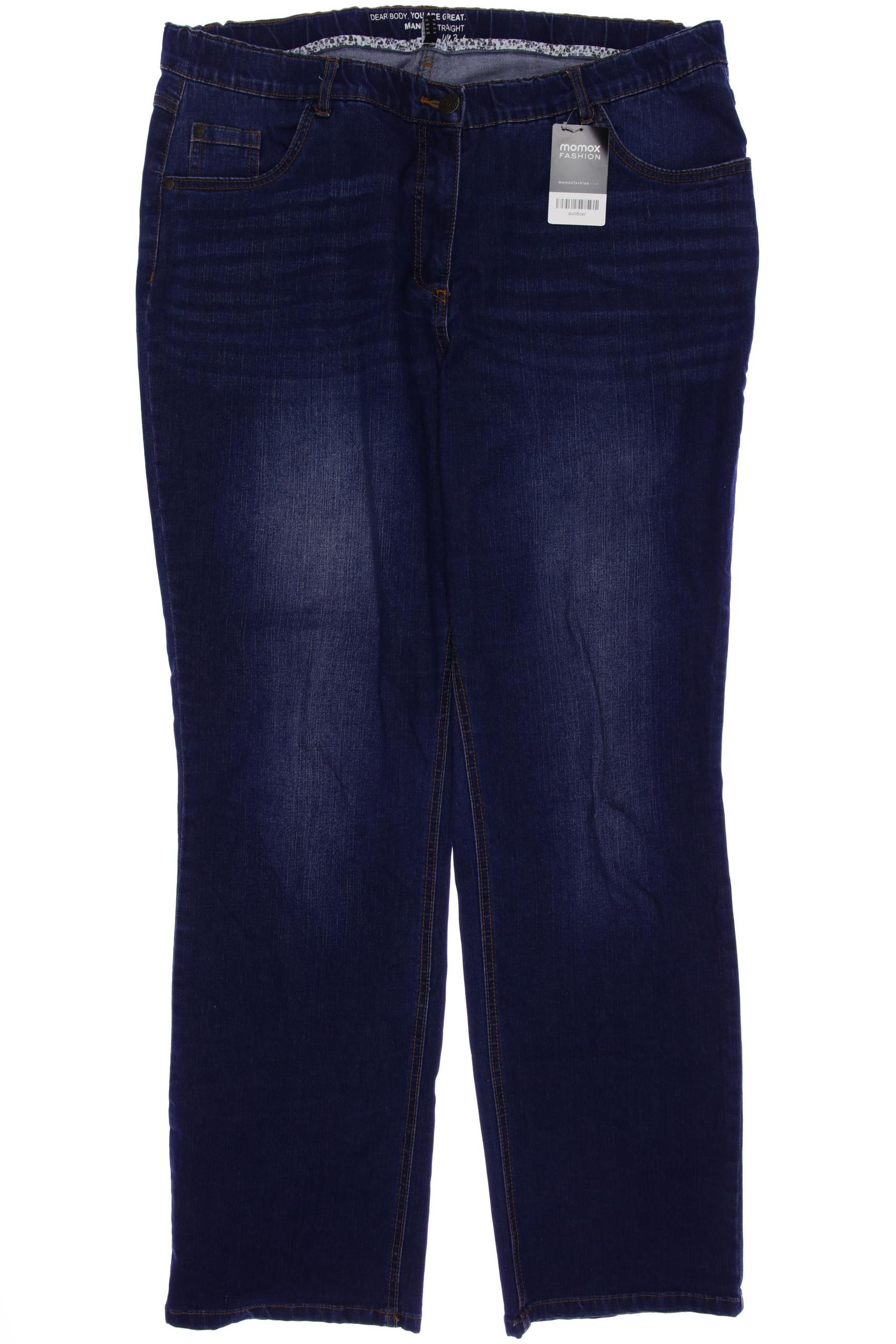 

Ulla Popken Damen Jeans, marineblau, Gr. 96