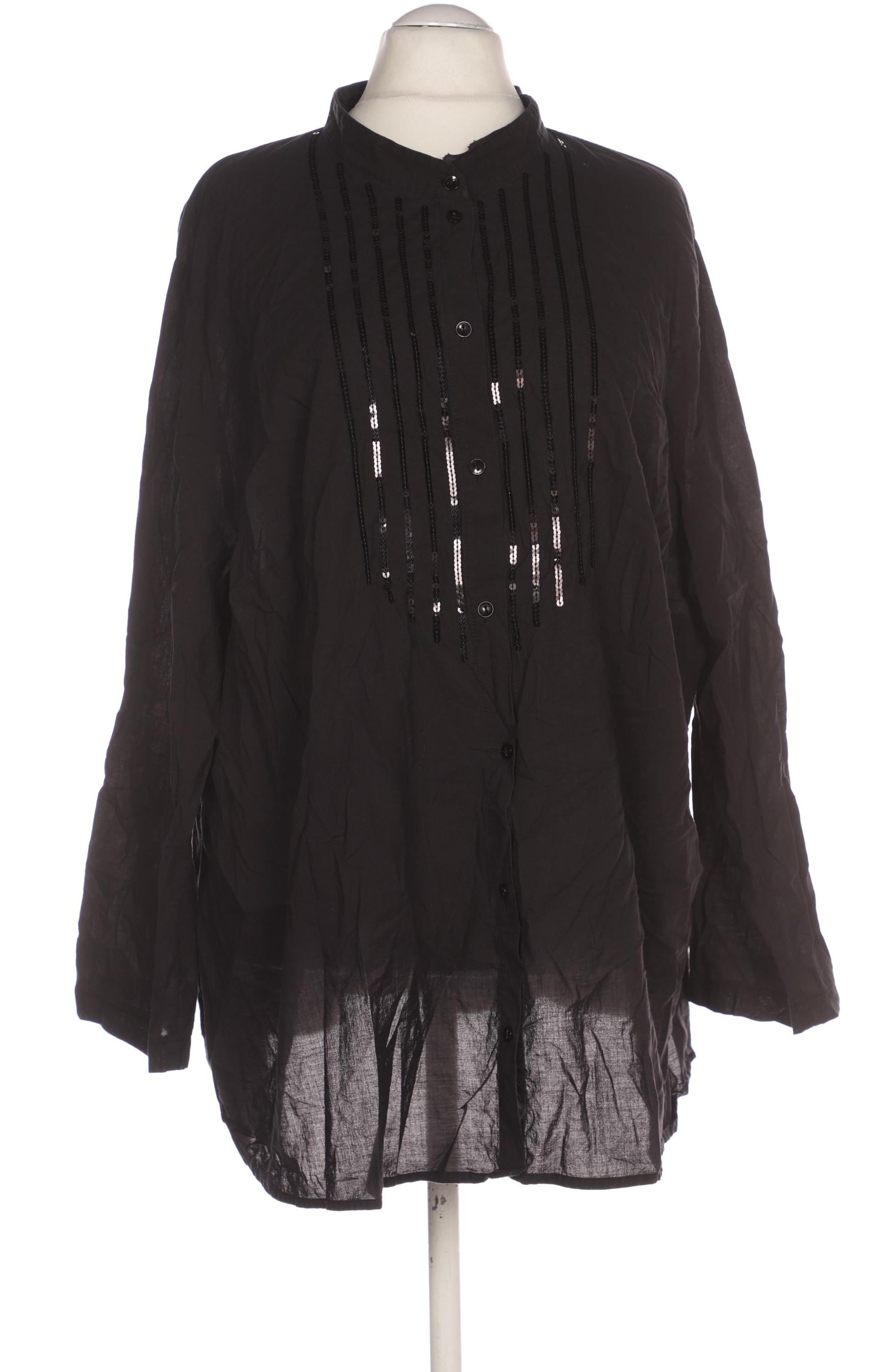 

Ulla Popken Damen Bluse, schwarz, Gr. 58