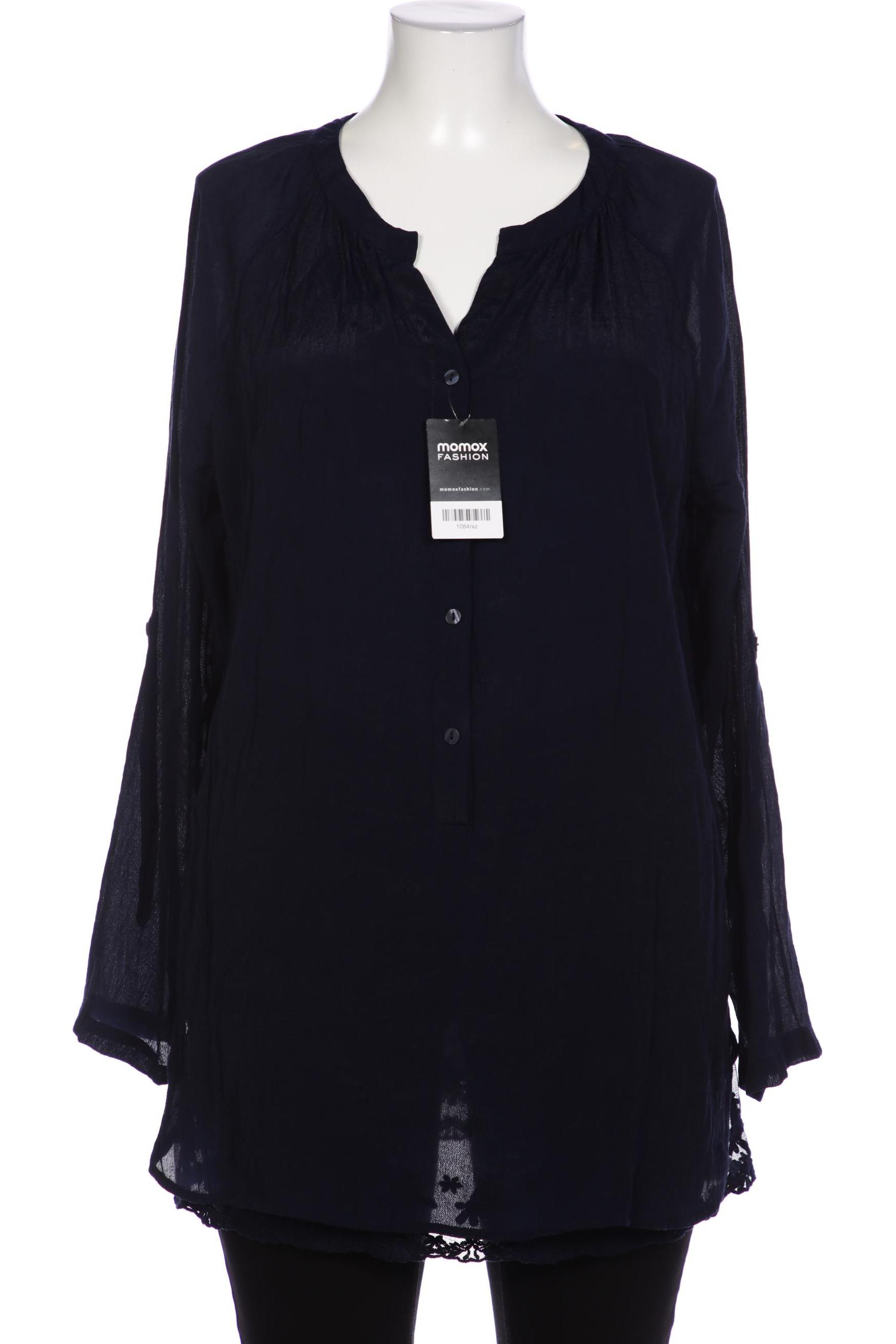 

Ulla Popken Damen Bluse, marineblau, Gr. 46