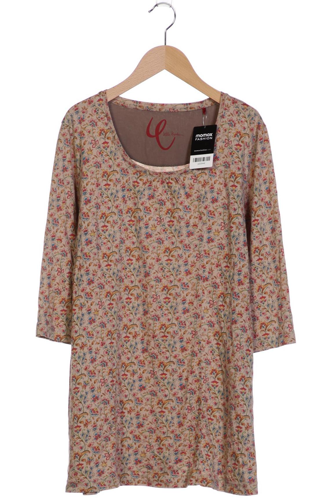

Ulla Popken Damen Langarmshirt, beige, Gr. 42