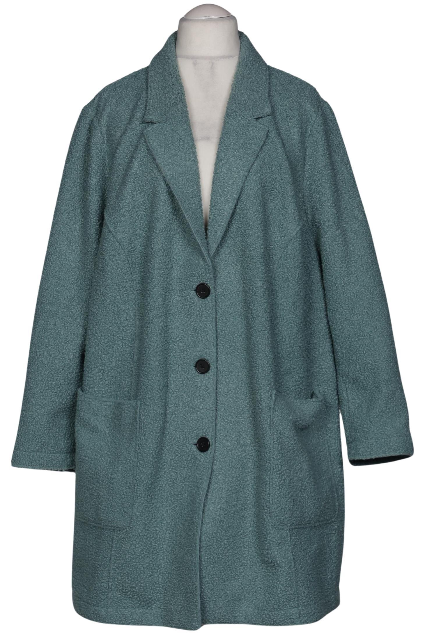 

Ulla Popken Damen Mantel, türkis, Gr. 62