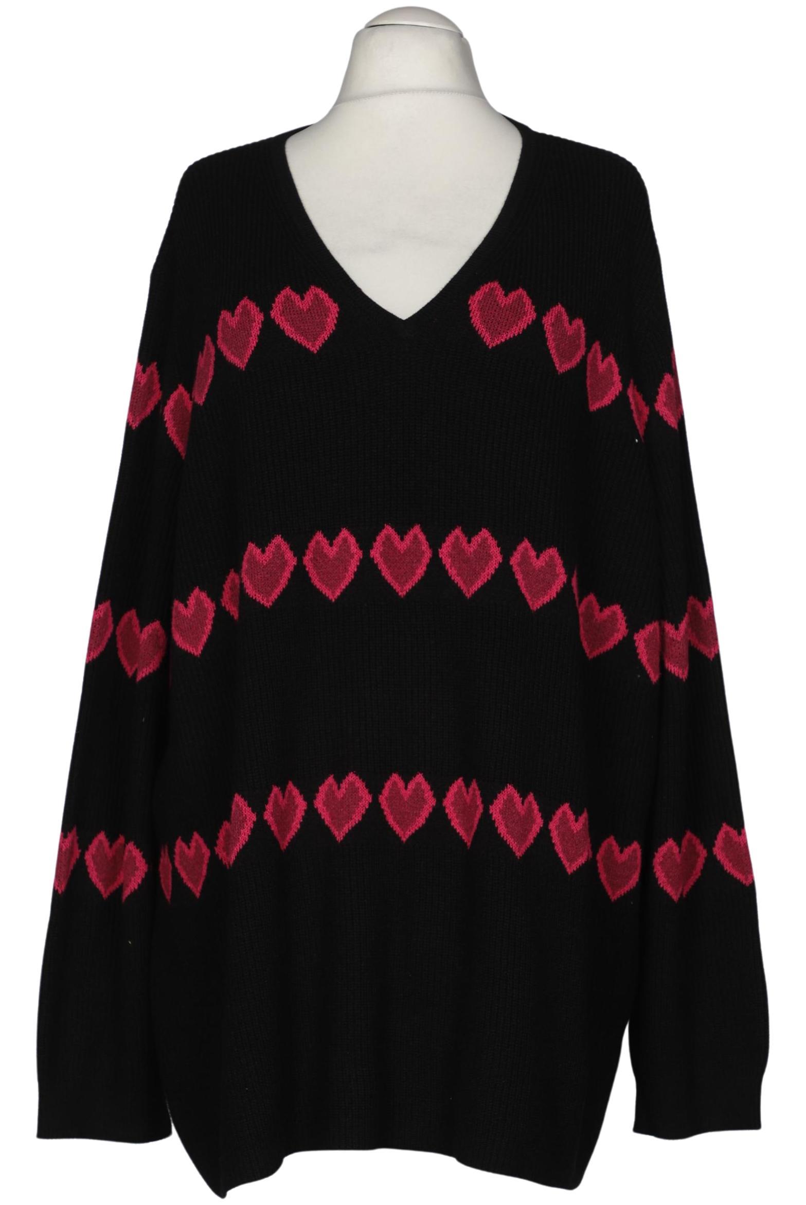 Thumbnail - Ulla Popken Damen Pullover, schwarz, Gr. 62