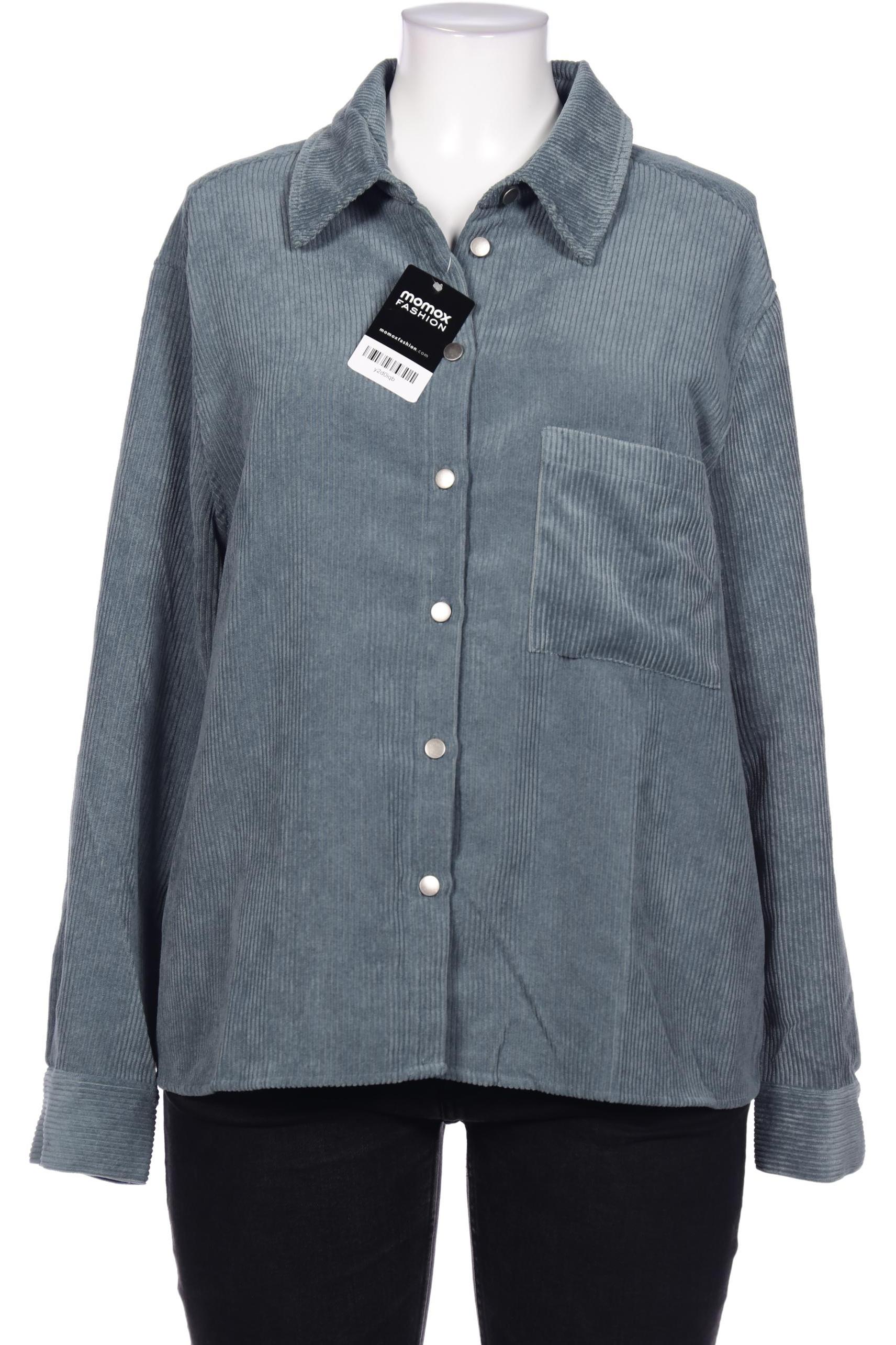 

Ulla Popken Damen Bluse, blau, Gr. 46