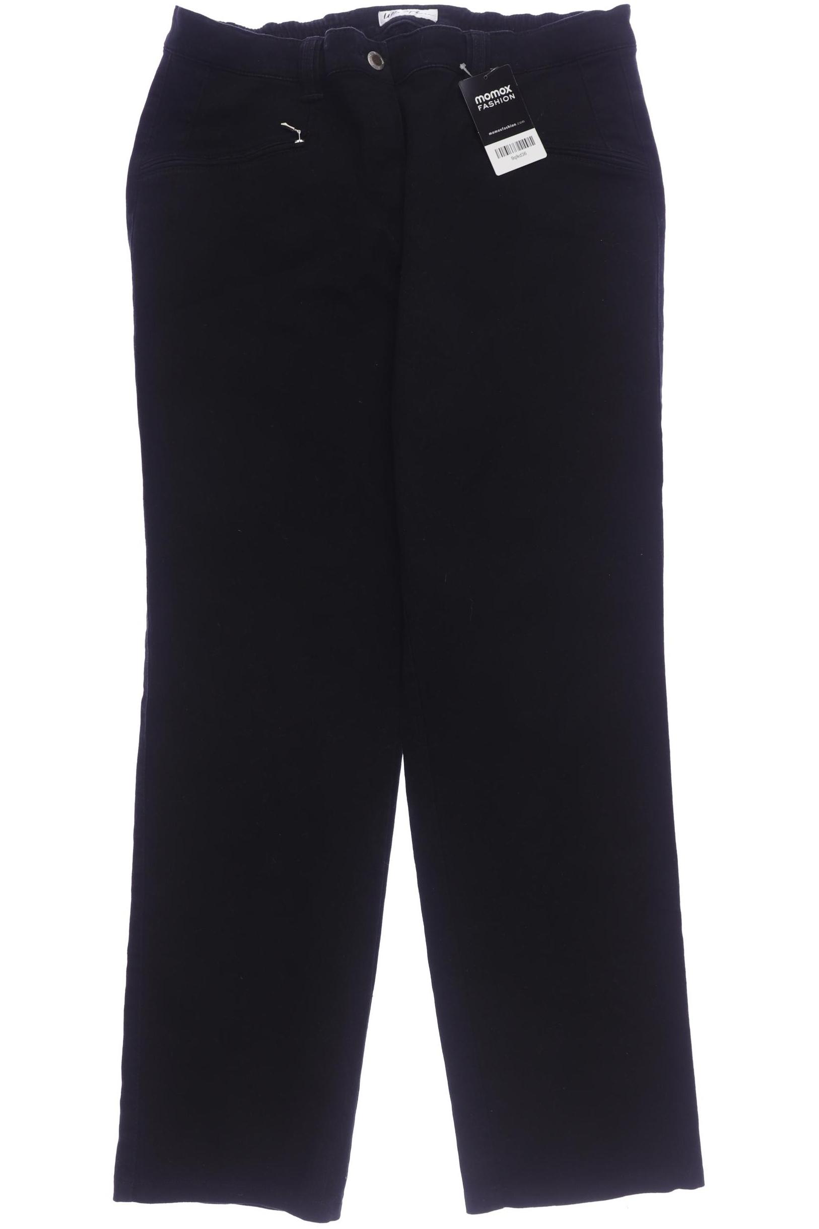 

Ulla Popken Damen Jeans, schwarz, Gr. 22