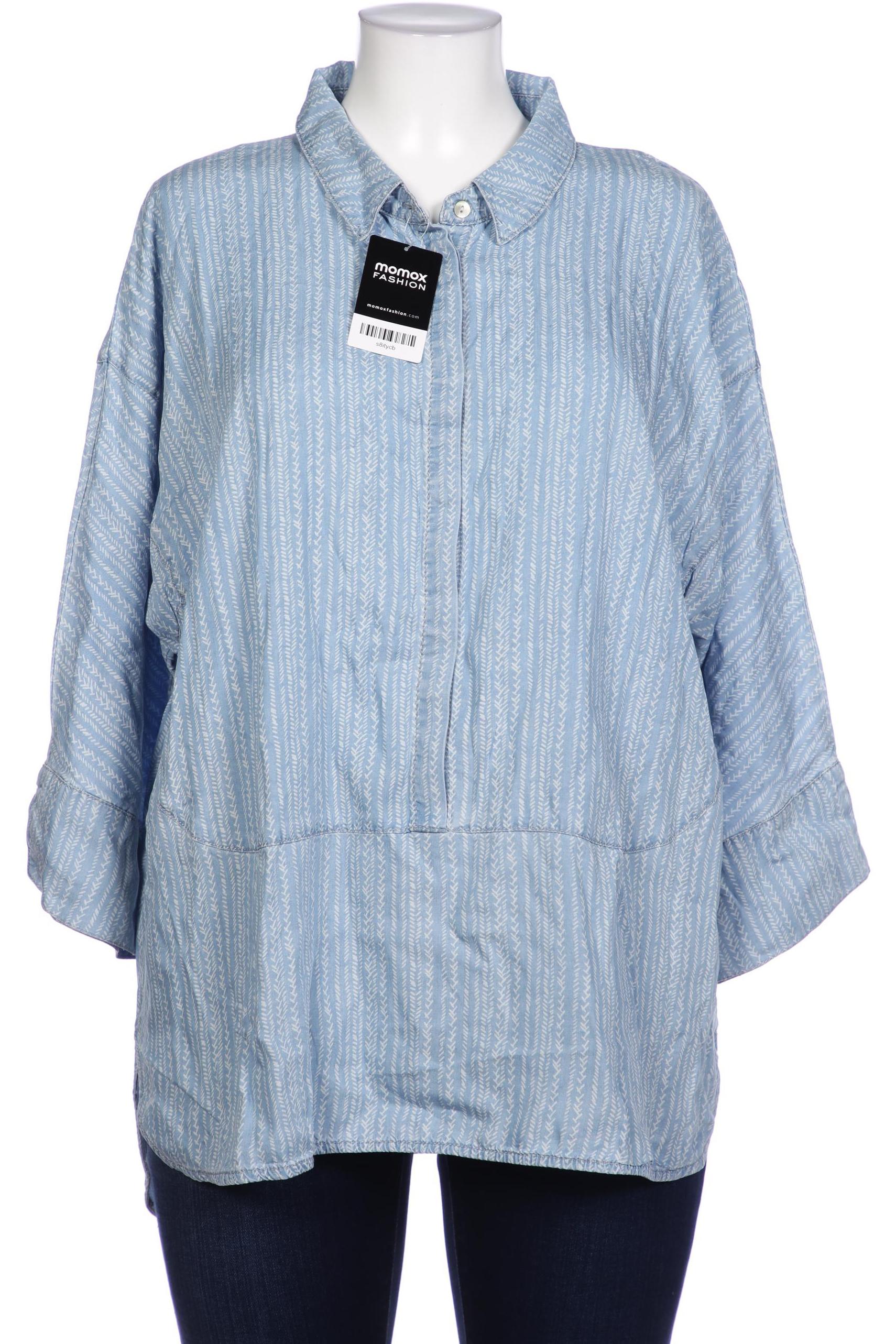 

Ulla Popken Damen Bluse, blau