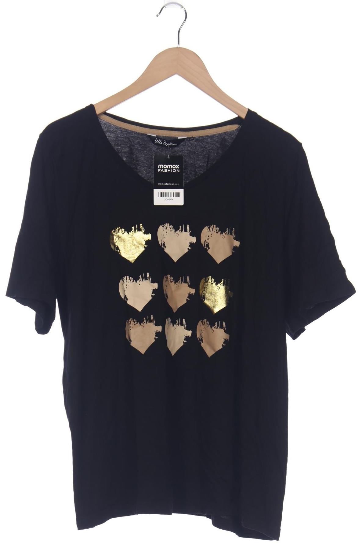 

Ulla Popken Damen T-Shirt, schwarz, Gr. 50