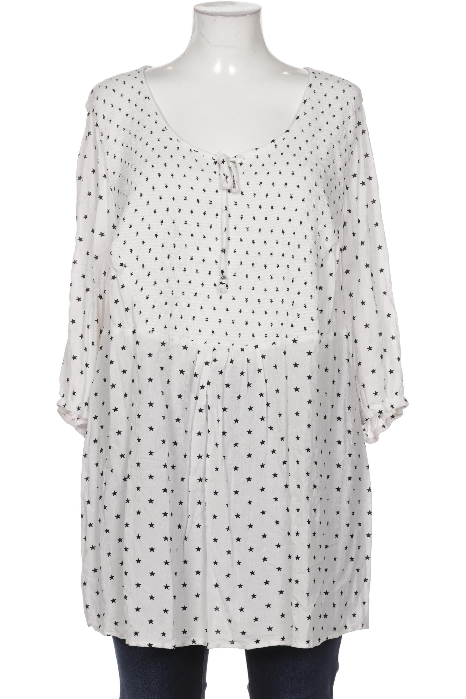 

Ulla Popken Damen Bluse, weiß, Gr. 48