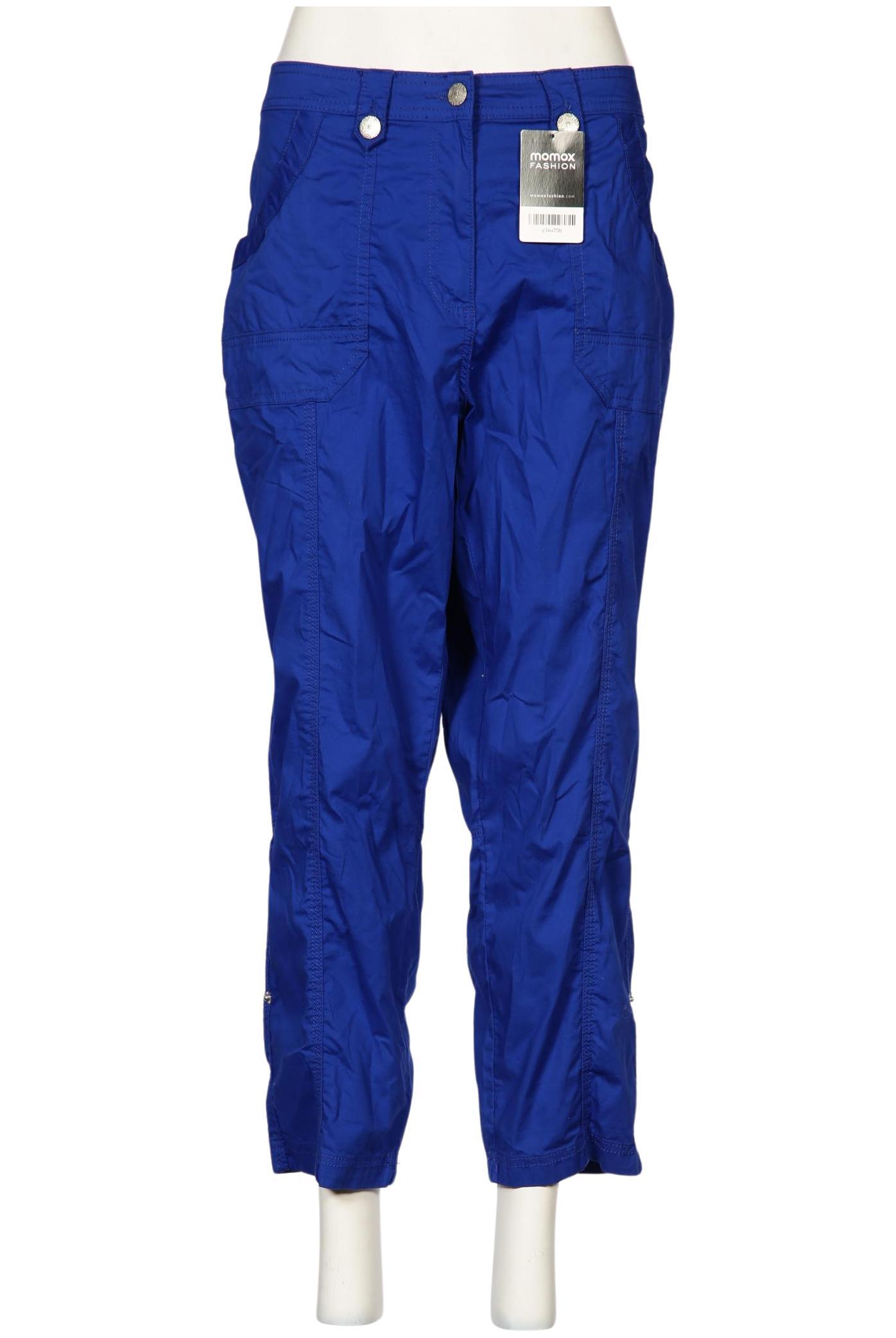 

Ulla Popken Damen Stoffhose, blau, Gr. 42