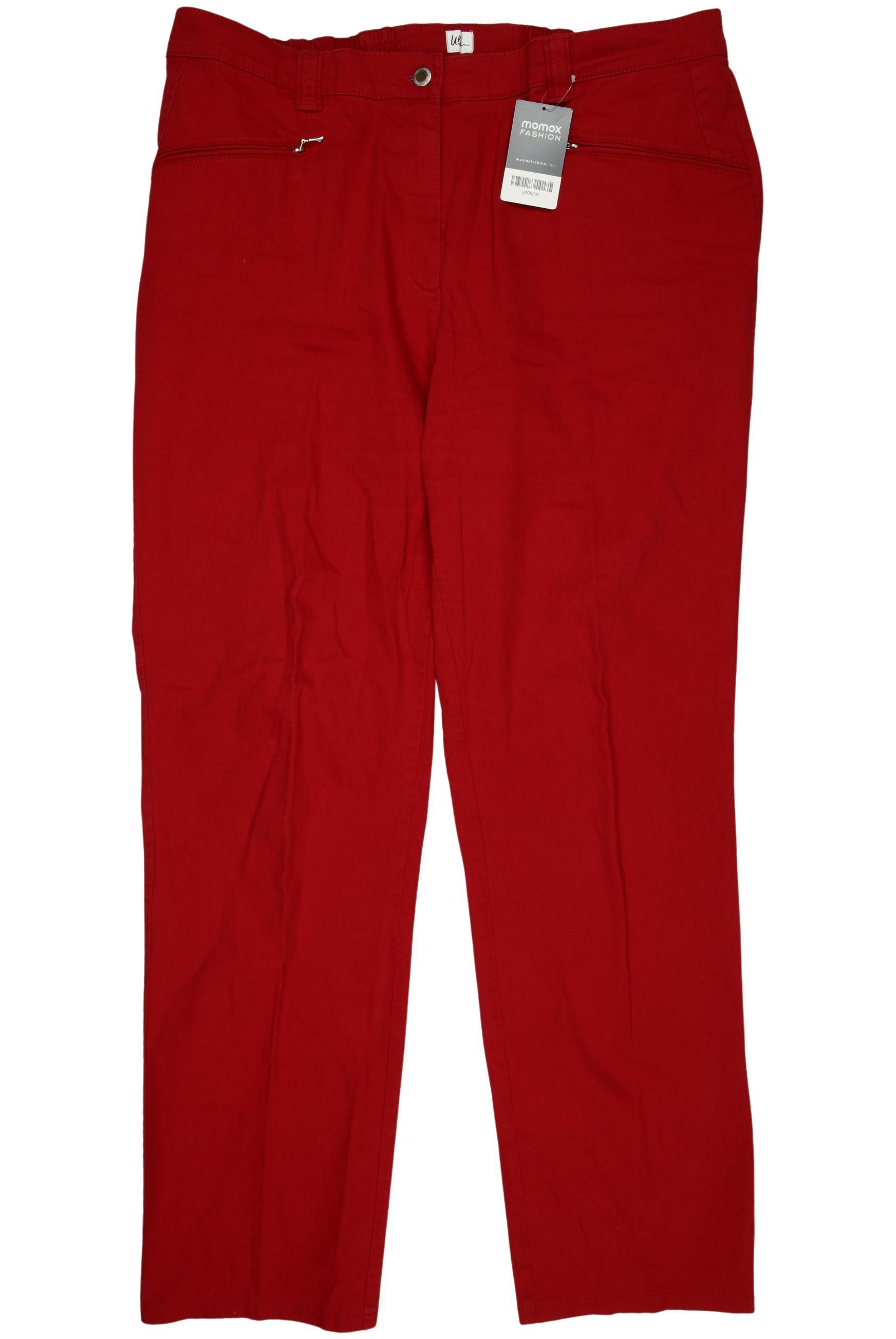 

Ulla Popken Damen Stoffhose, rot, Gr. 100