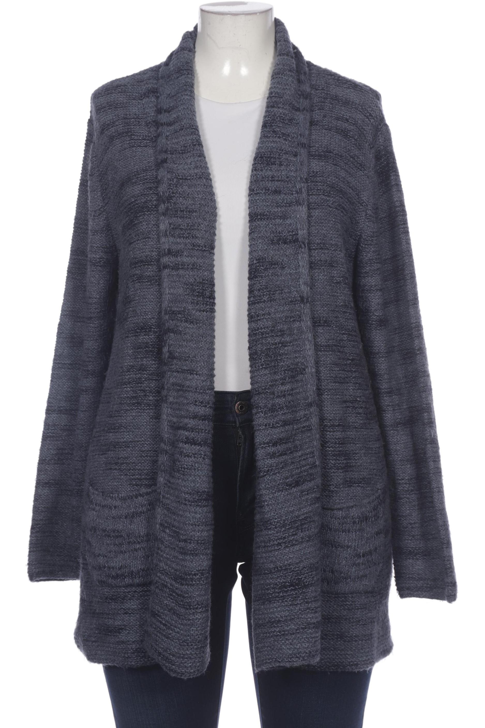 

Ulla Popken Damen Strickjacke, blau, Gr. 42