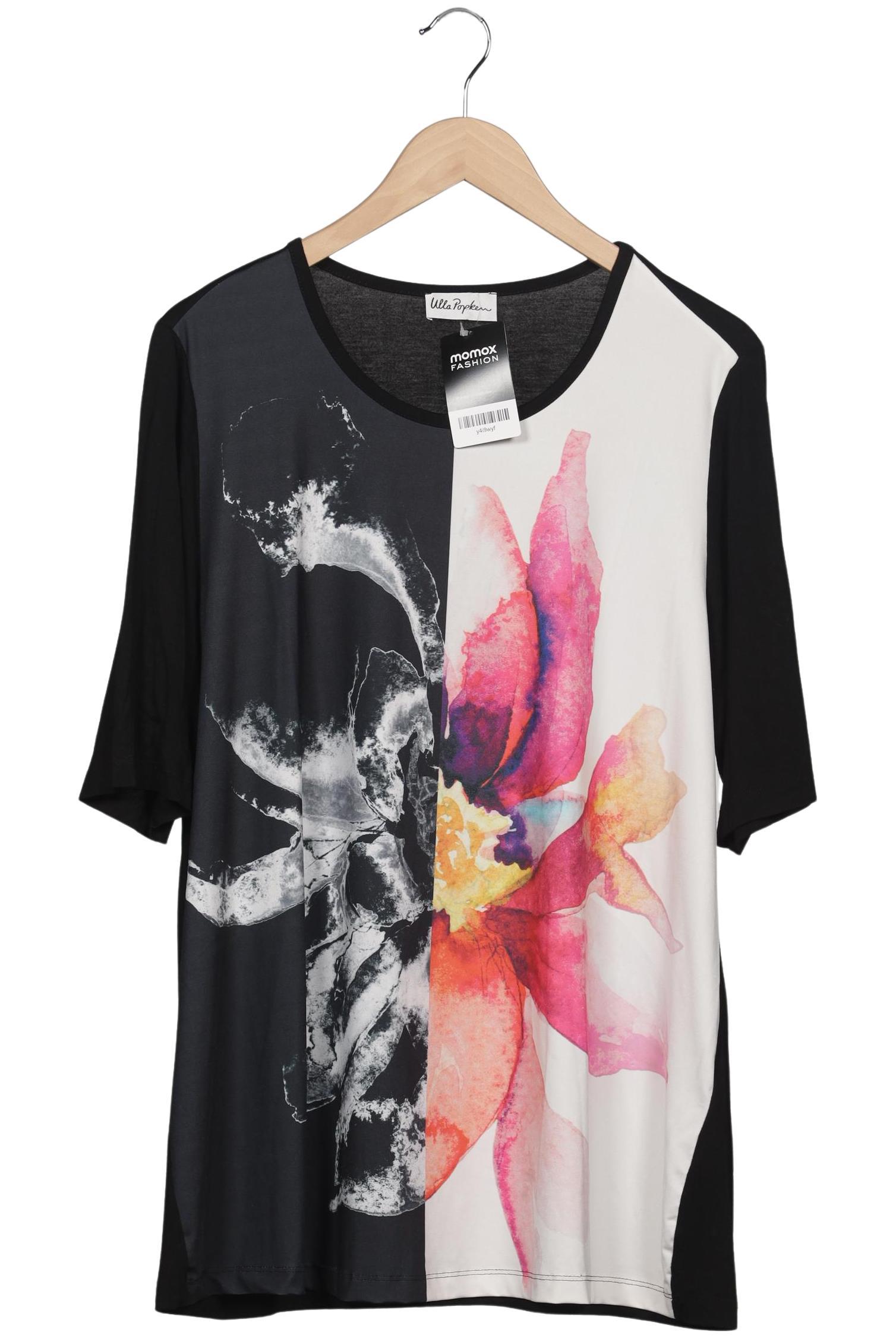 

Ulla Popken Damen T-Shirt, schwarz, Gr. 46