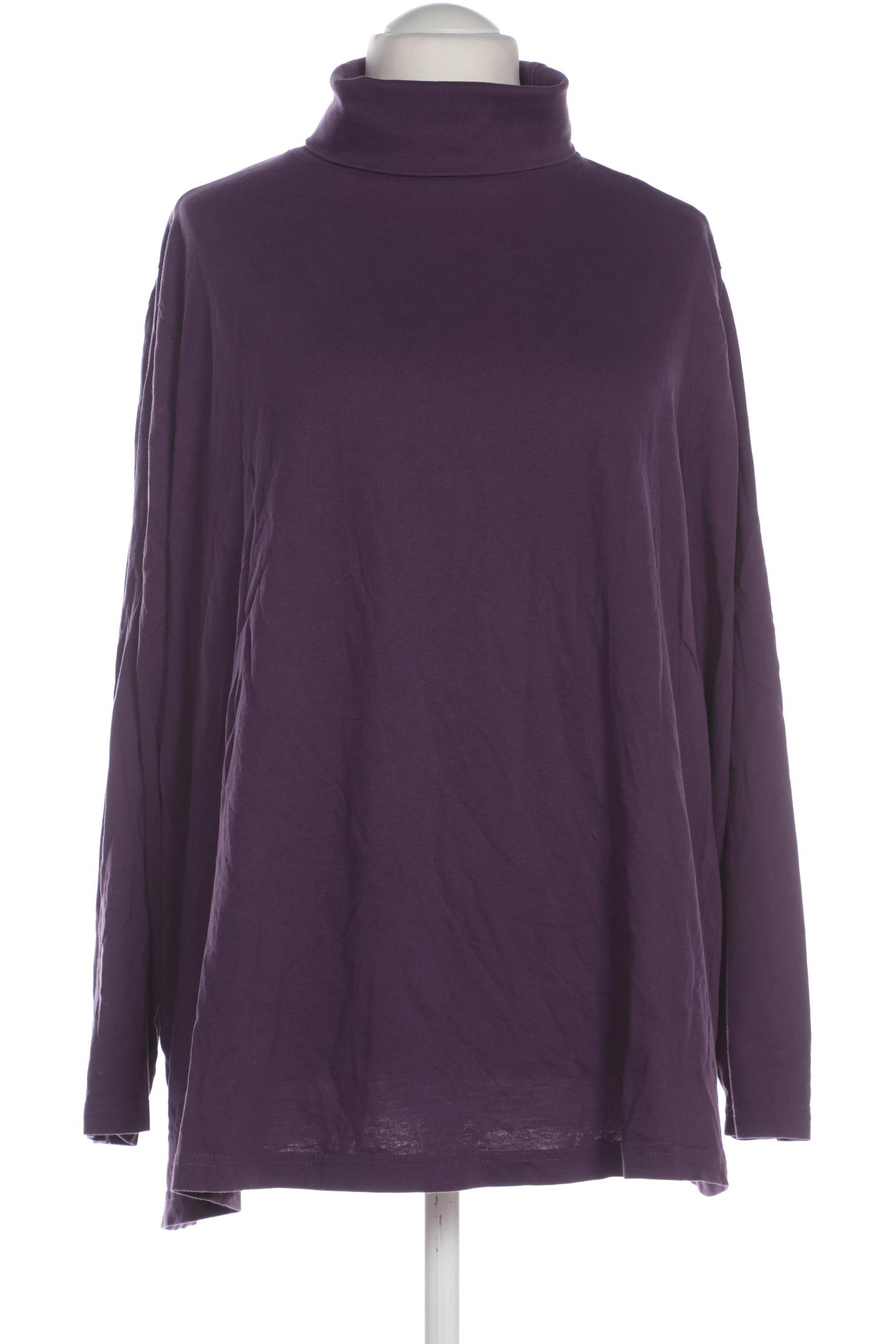

Ulla Popken Damen Langarmshirt, flieder, Gr. 54