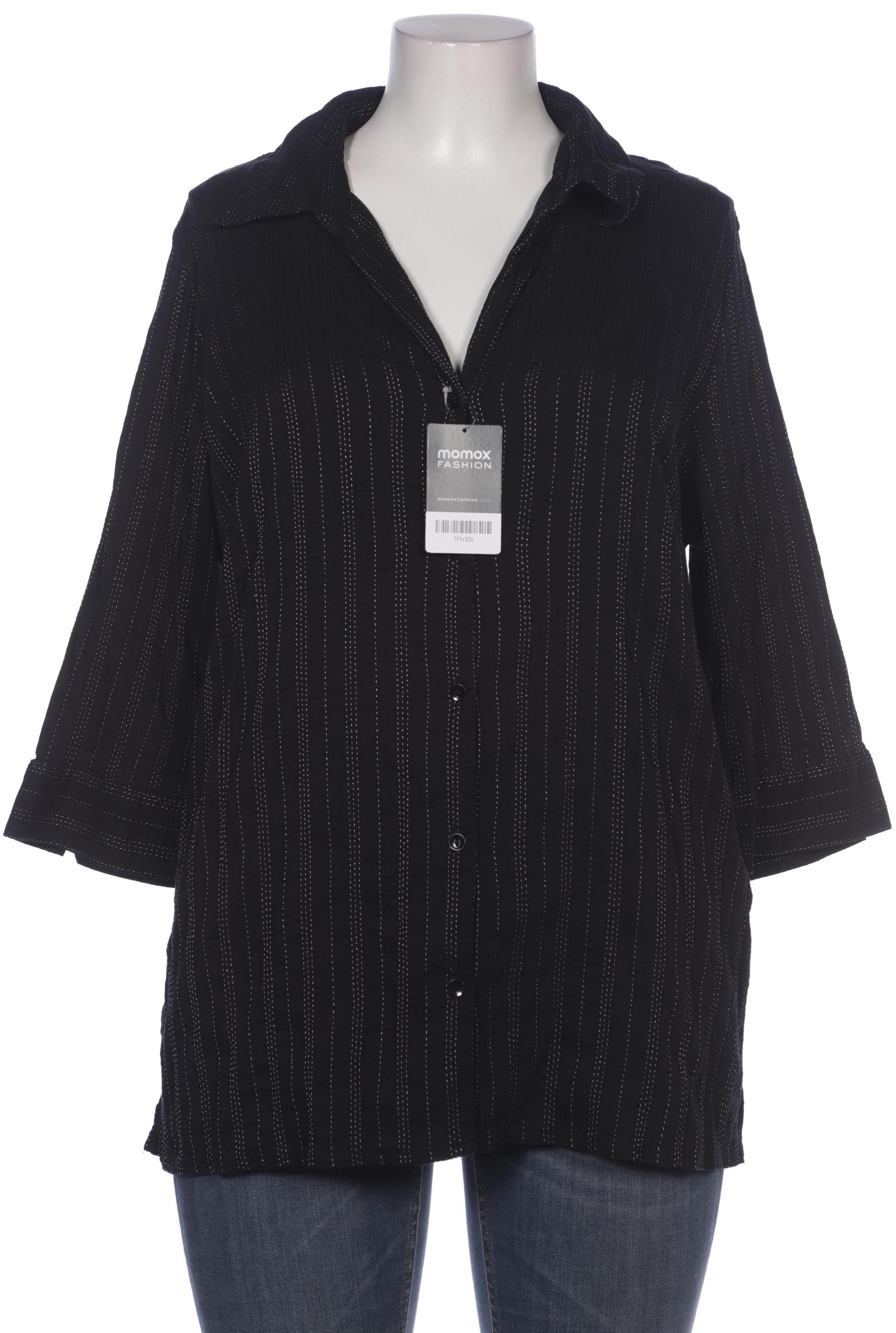 

Ulla Popken Damen Bluse, schwarz, Gr. 46