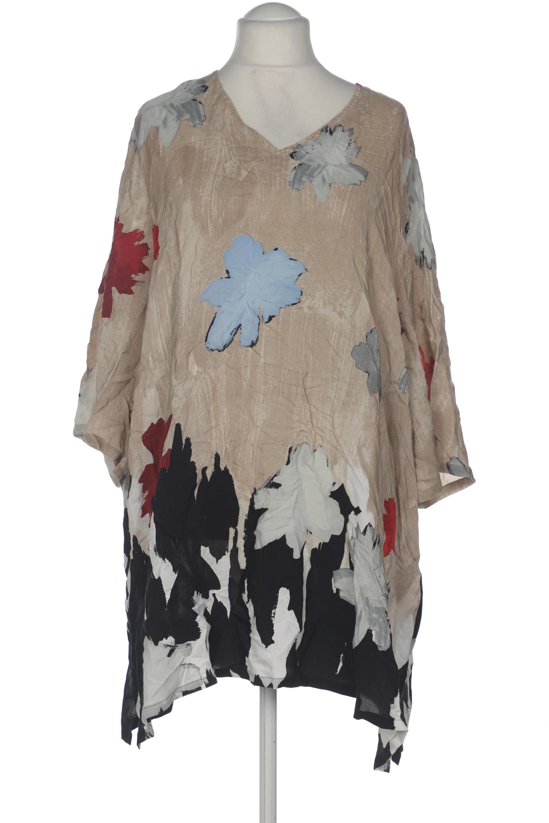 

Ulla Popken Damen Bluse, beige, Gr. 54